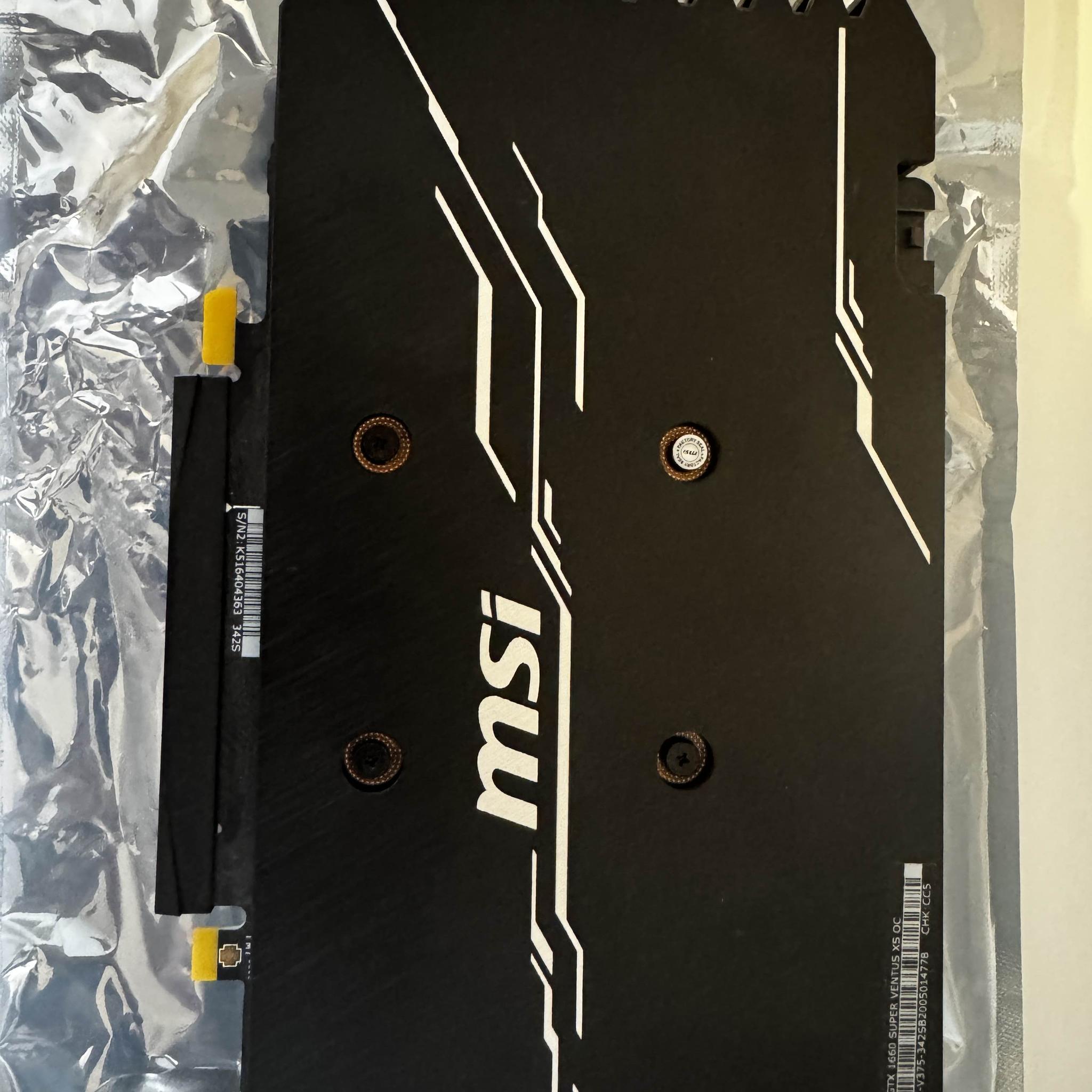 USED MSI GeForce GTX 1660 SUPER VENTUS XS OC