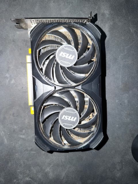 MSI GeForce RTX 4060 VENTUS 2X BLACK 8G OC