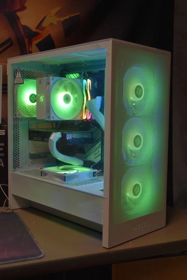 Gaming PC Intel I 5 9400 9th gen CPU RTX 3050 8GB 16 GB RAM RGB 1 TB NVME Wi-fi
