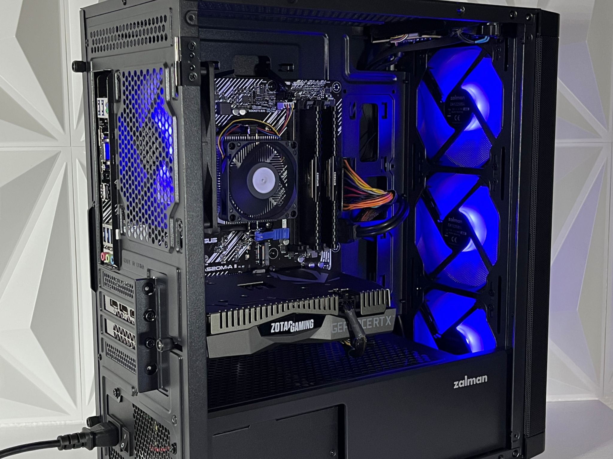 RTX 2060 6GB, Ryzen 5 2600X, 16GB 3600MHz | Black RGB Gaming Computer