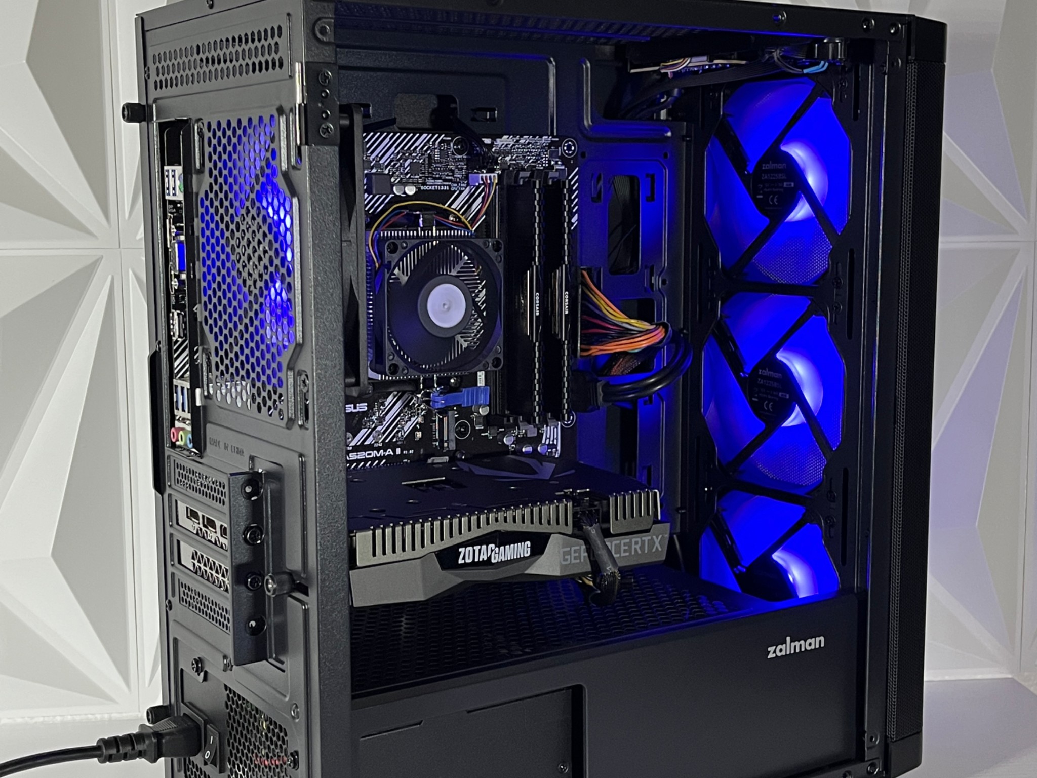 RTX 2060 6GB, Ryzen 5 2600X, 16GB 3600MHz | Black RGB Gaming Computer