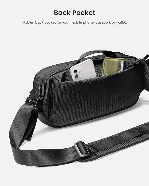 tomtoc EDC Sling Bag For Steam Deck, 5.5L Crossbody Bag