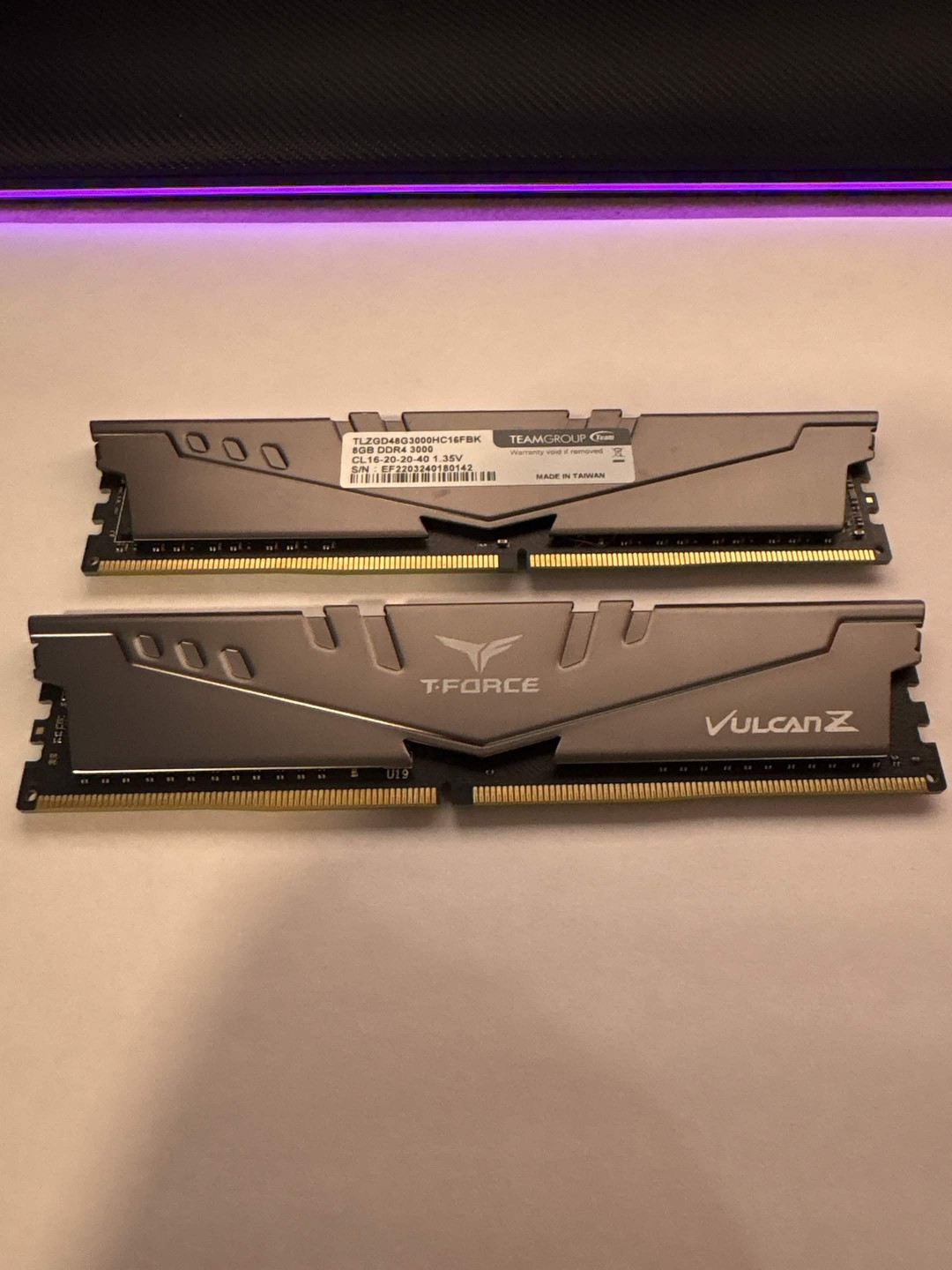 TeamGroup T-Force Vulcan Z 16GB (2x8GB) DDR4 3000MHz CL16 RAM | Jawa