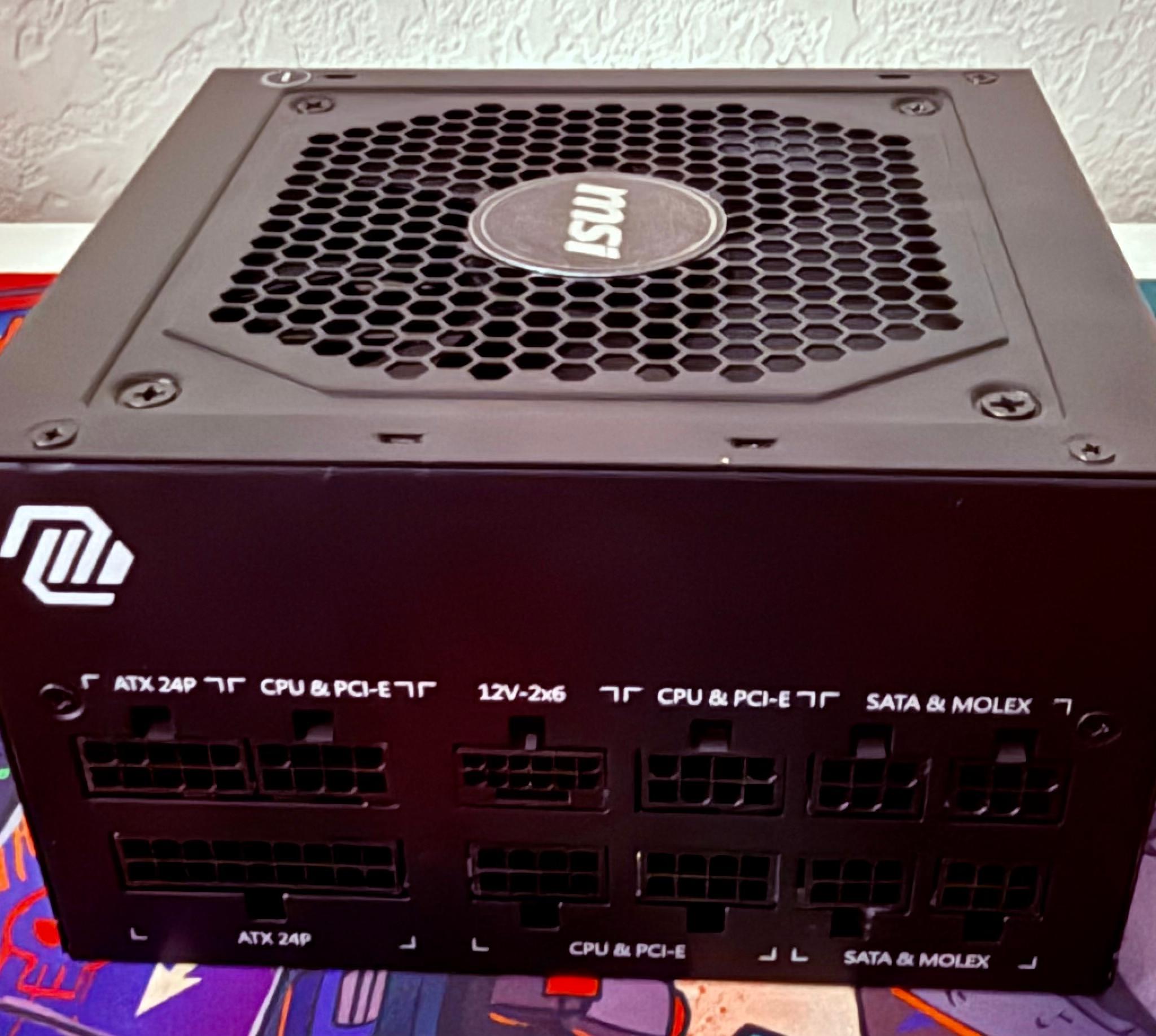MSI MAG A750GL PCIE5 | Fully Modular Compact Gaming | 750W Power Supply | 80+ Gold