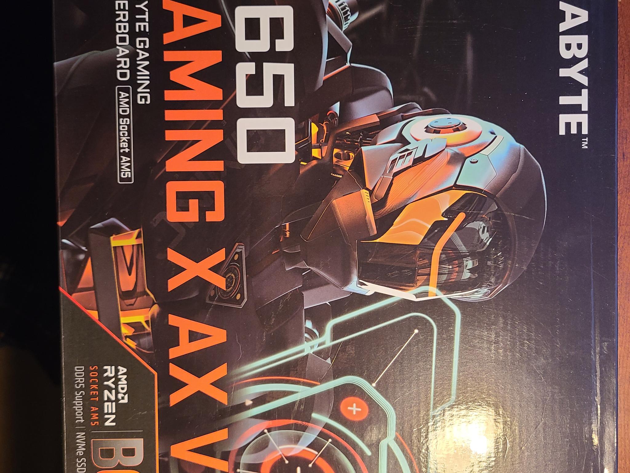 GIGABYTE B650 GAMING X AX V2 ATX Motherboard AMD AM5 Socket DDR5