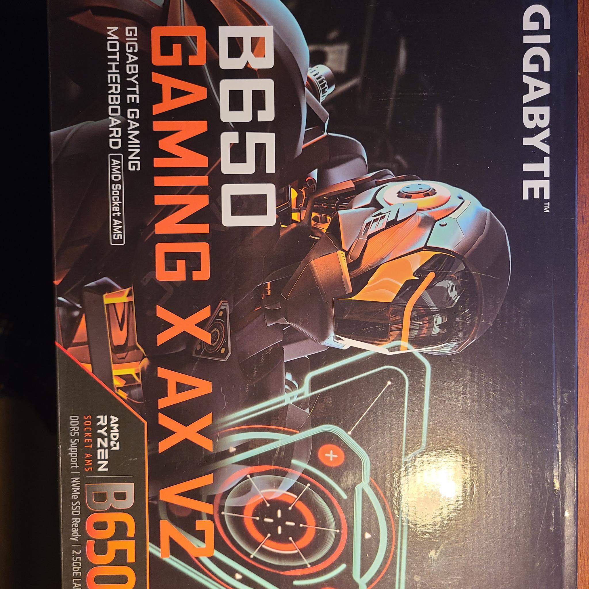 GIGABYTE B650 GAMING X AX V2 ATX Motherboard AMD AM5 Socket DDR5