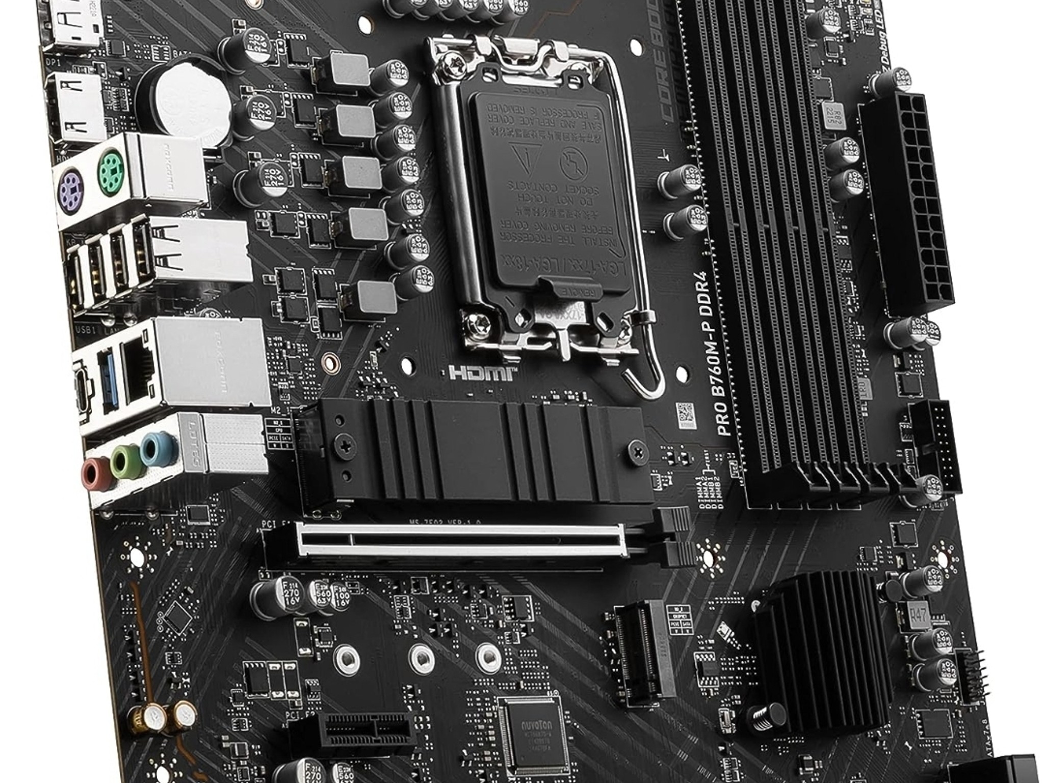 MSI PRO B760M-P DDR4 ProSeries Motherboard