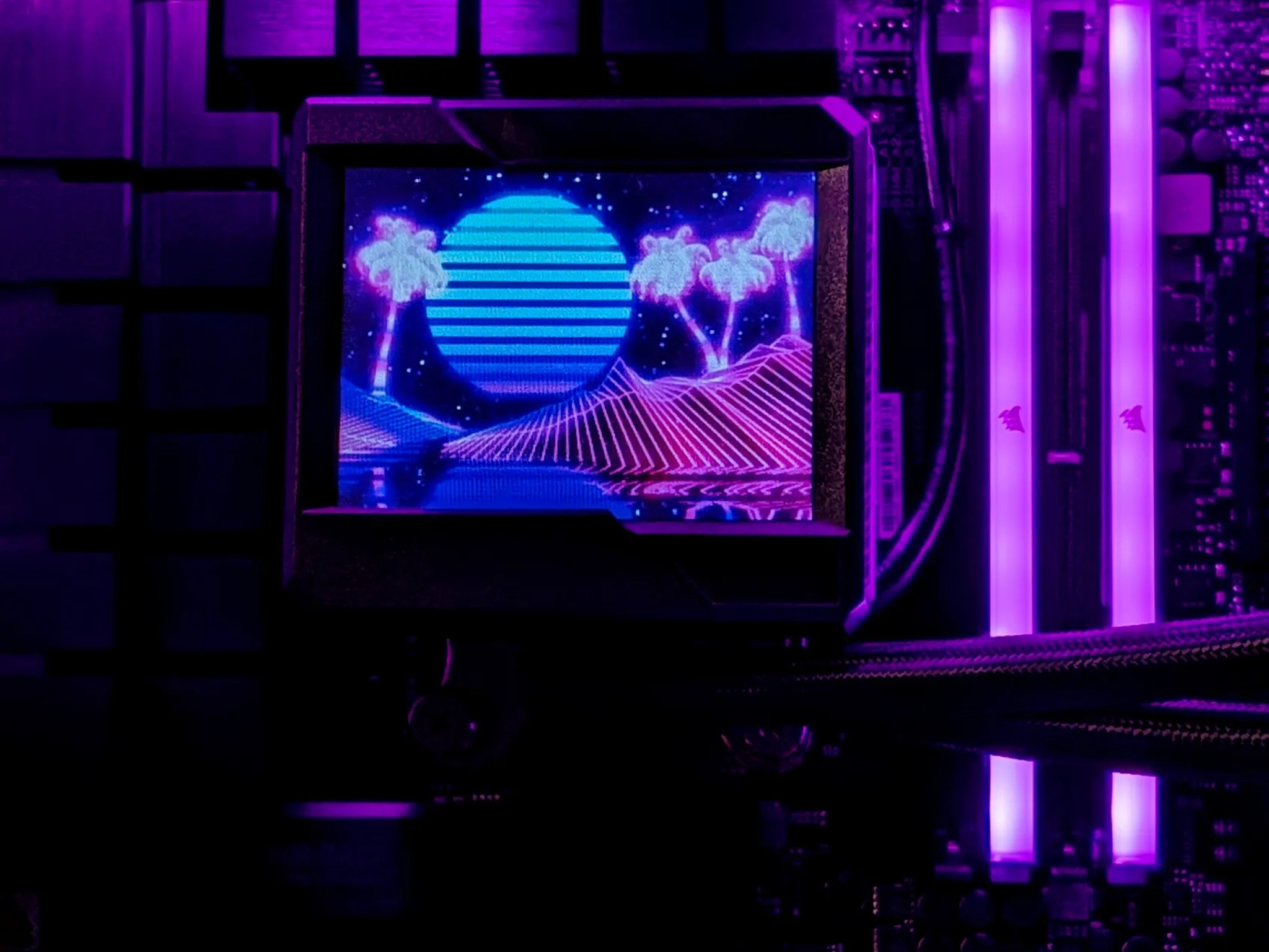 ASUS BEAST GAMING PC | RYZEN 7600X3D | RTX 3080 | RYUJIN II LCD SCREEN AIO | 32GB RAM | 1440P/4K