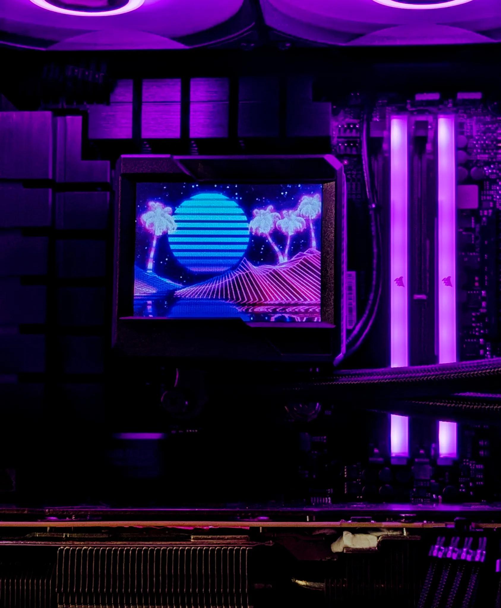 ASUS BEAST GAMING PC | RYZEN 7600X3D | RTX 3080 | RYUJIN II LCD SCREEN AIO | 32GB RAM | 1440P/4K