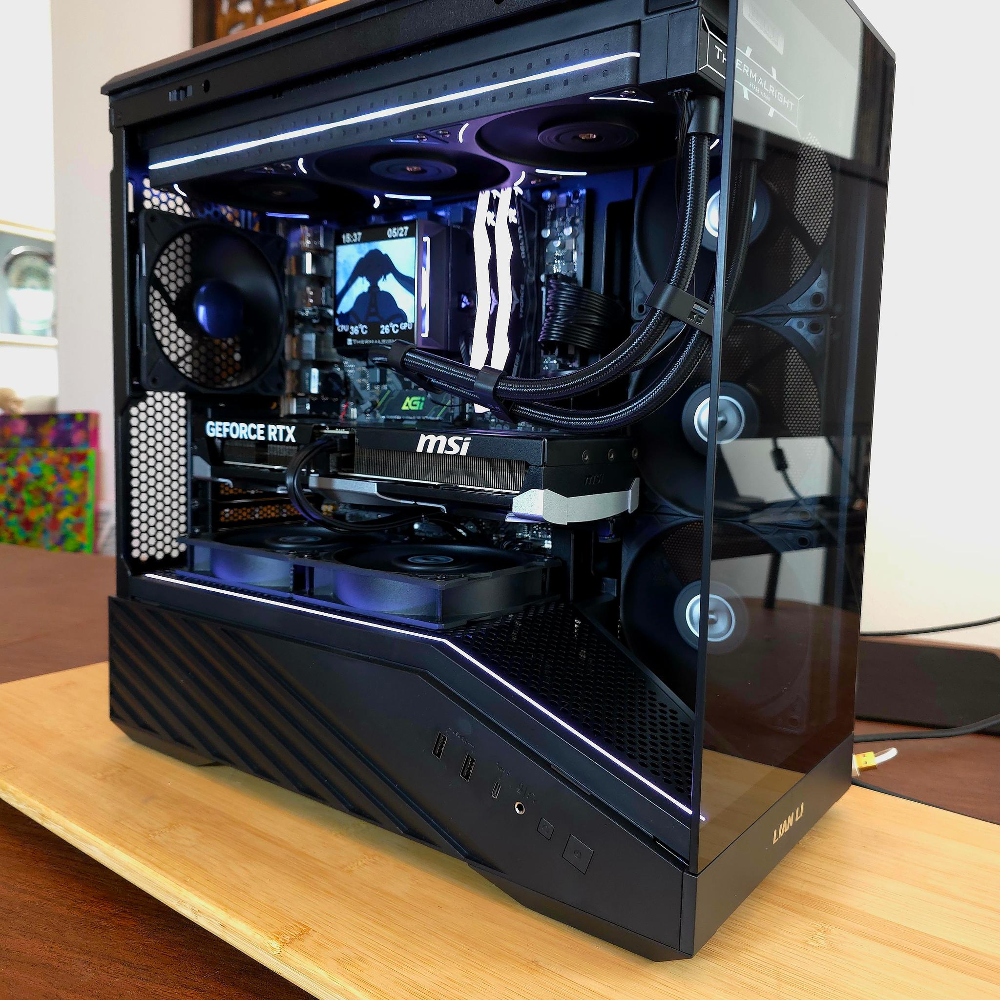 🔥 RTX 5070 Gaming PC | Ryzen 9 7900 | 32GB DDR5 | 2TB NVMe | ARGB Showcase Build