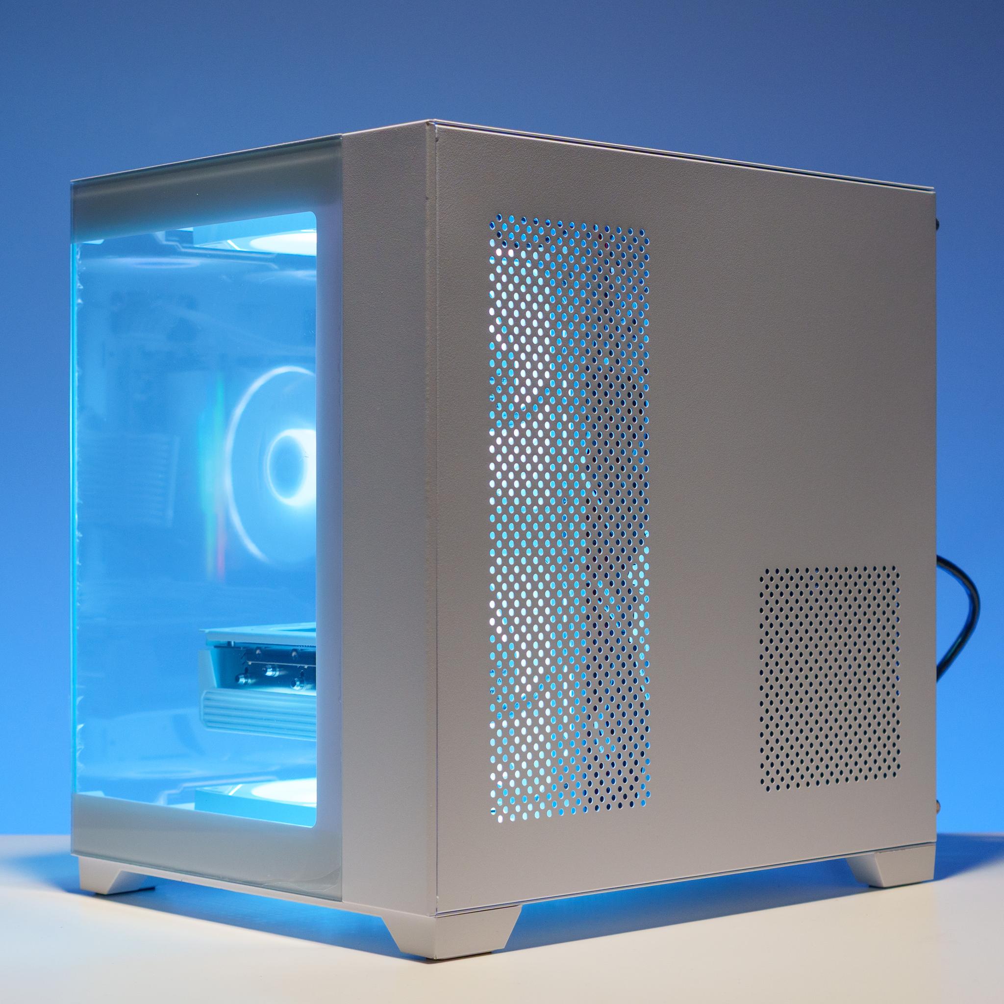 Snow White Gaming PC | Ryzen 5 | RX 9060 XT | 16GB DDR4 RAM | ARGB