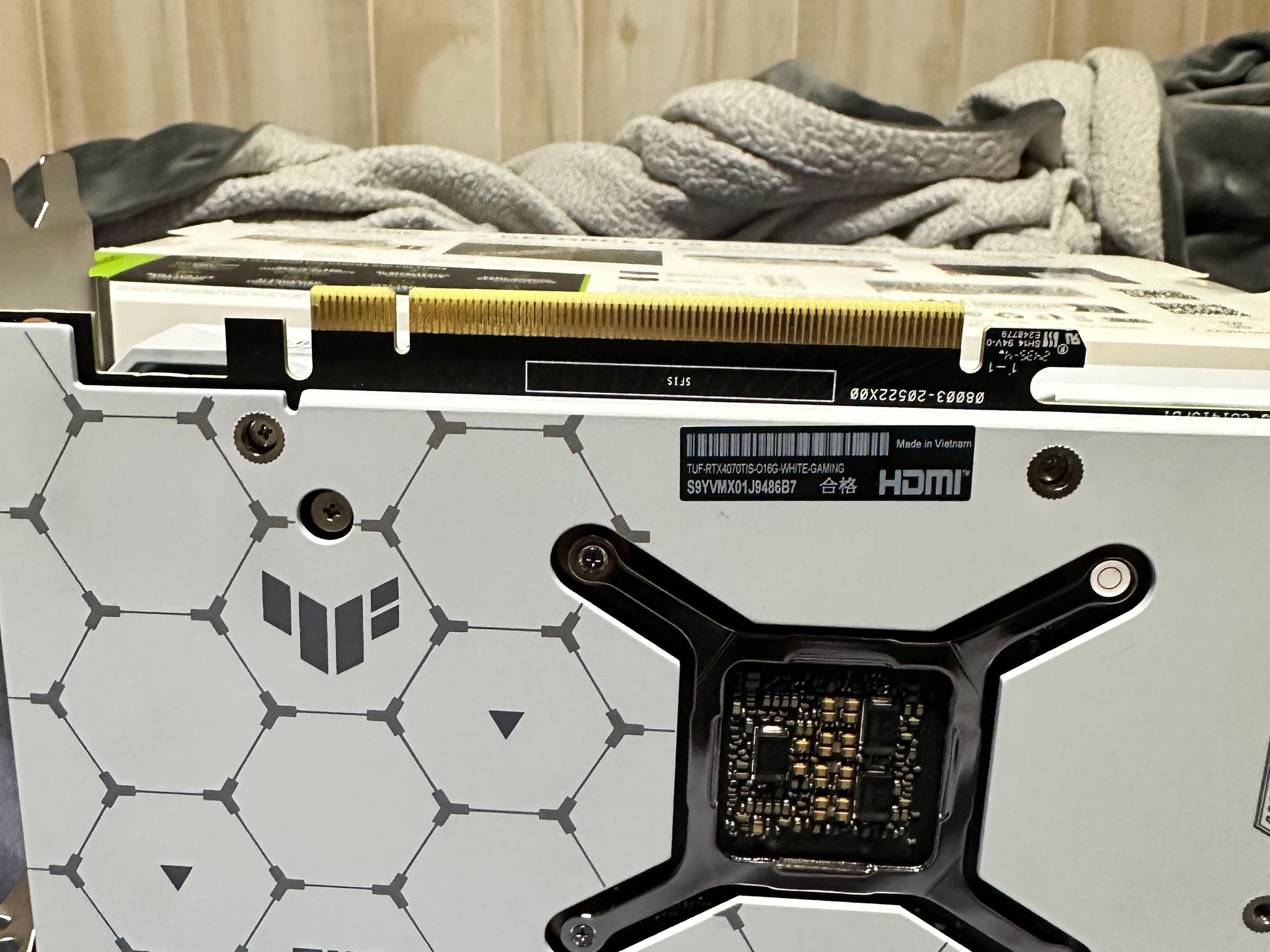 Asus TUF GAMING OC GeForce RTX 4070 Ti SUPER