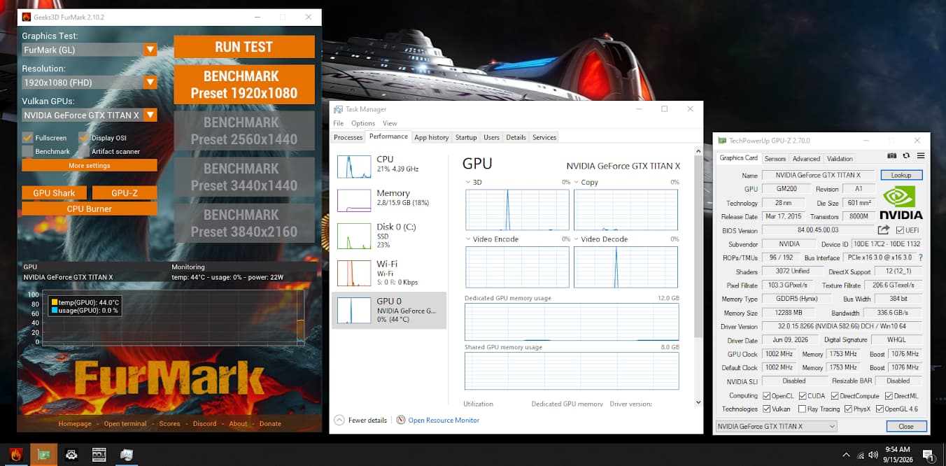 NVIDIA GeForce GTX Titan X 12GB 384BIT DDR5 (Zotac)