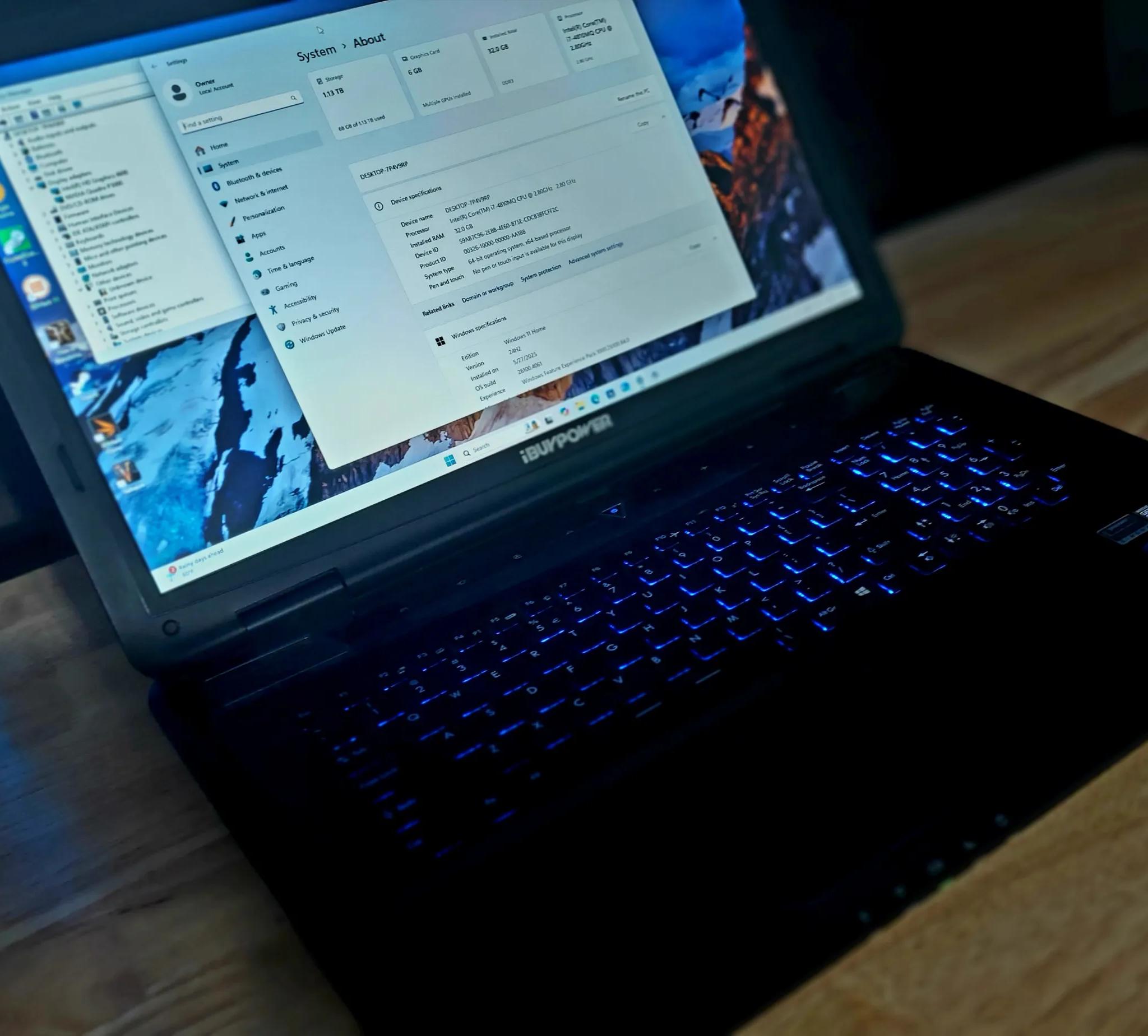 iBuyPower Gaming Laptop, Very nice!