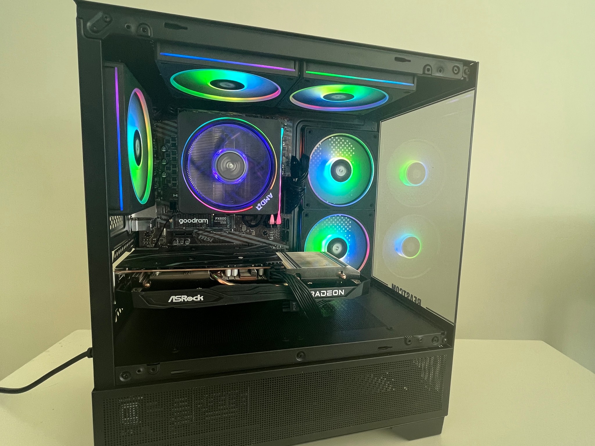 GAMING PC RYZEN 5 | RX 6600 | 1TB SSD | 16GB RAM | WINDOWS 11 | WIFI & BT