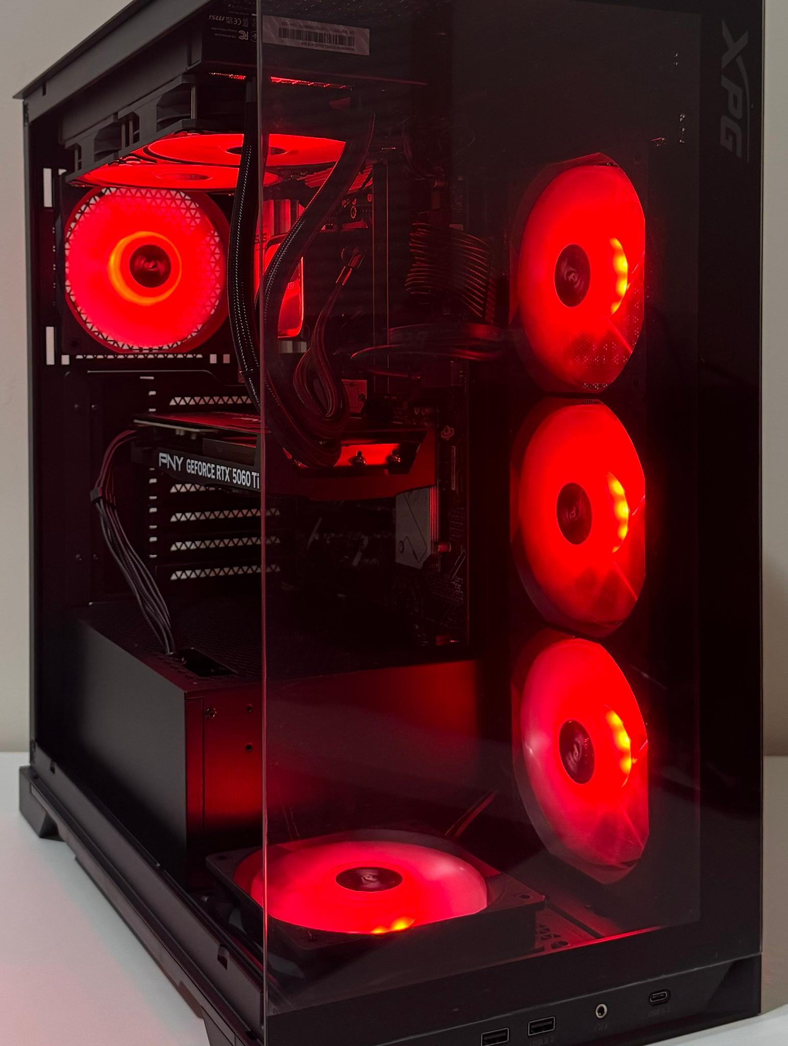 AMD X3D Ryzen 5 7500X3D 32GB DDR5 RAM GeForce RTX 5060 Ti 1TB Gen5 NVMe SSD Corsair 850W Gaming PC