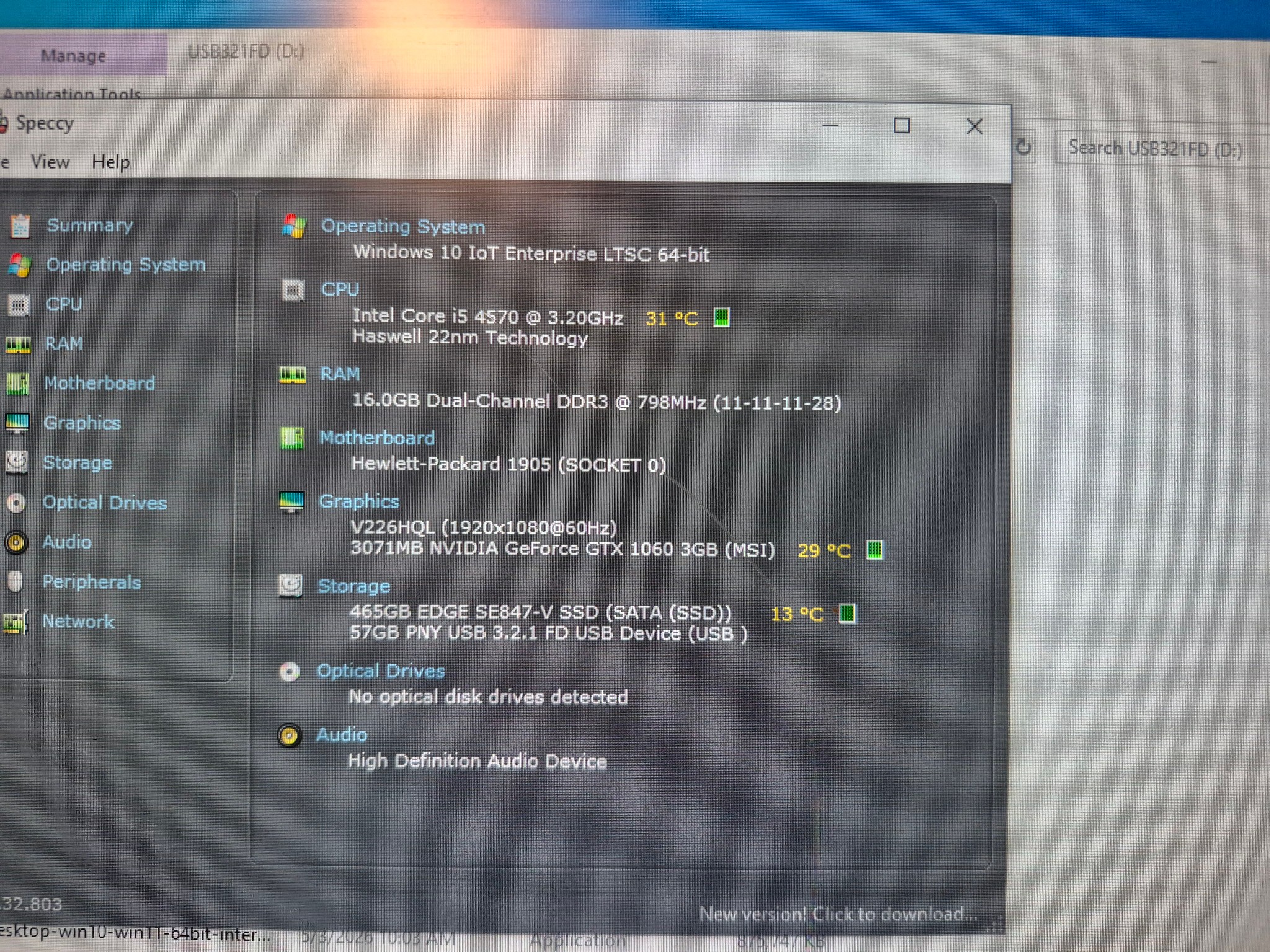 Ultra Budget | 90 FPS Fortnite | i5-4570, 16GB RAM, 500GB SSD, GTX 1060 3GB, RGB, Wifi