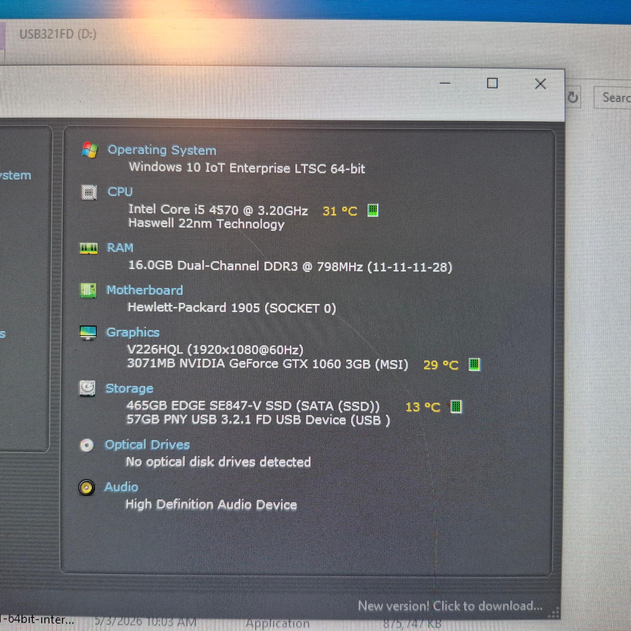 Ultra Budget | 90 FPS Fortnite | i5-4570, 16GB RAM, 500GB SSD, GTX 1060 3GB, RGB, Wifi