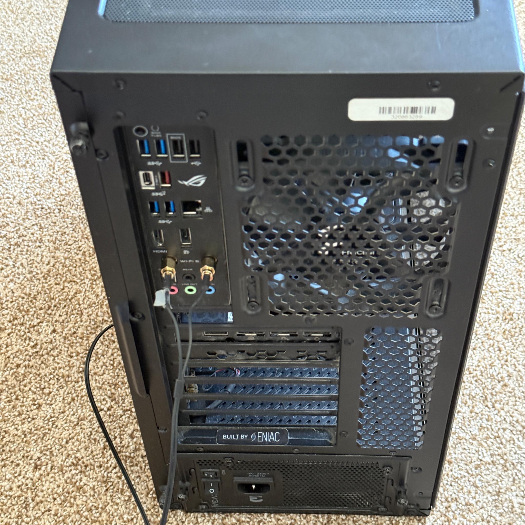 PREFORMANCE NVIDIA EVGA 3060ti RYZEN 5 5600X 1TB SSD 4TB HARD DRIVE 16gb RAM 3200mhz