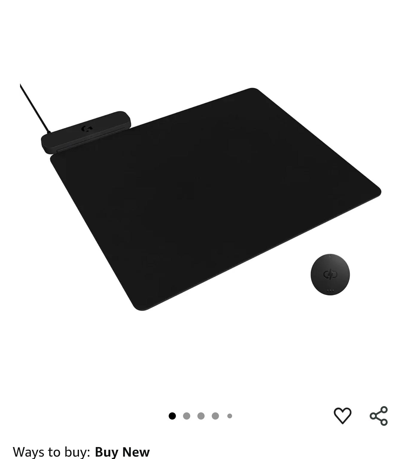 Logitech G POWERPLAY 2 Wireless Charging Mouse Pad