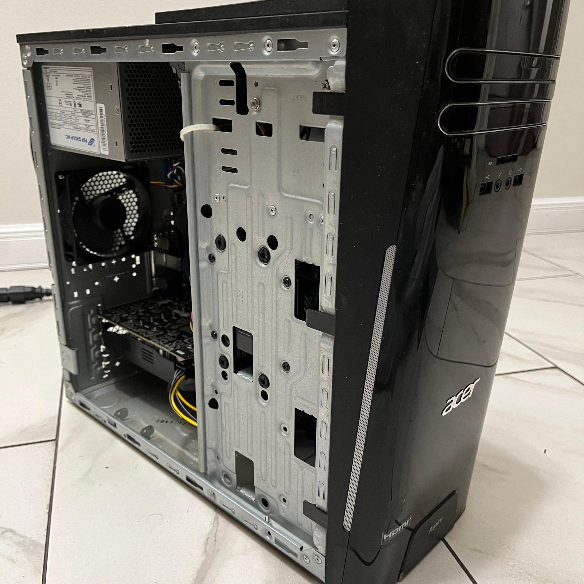 Budget Acer Aspire Gaming PC - GTX 1060 6GB, Intel i5-7400, 16GB RAM, 500GB SSD w/ Wi-Fi & BT