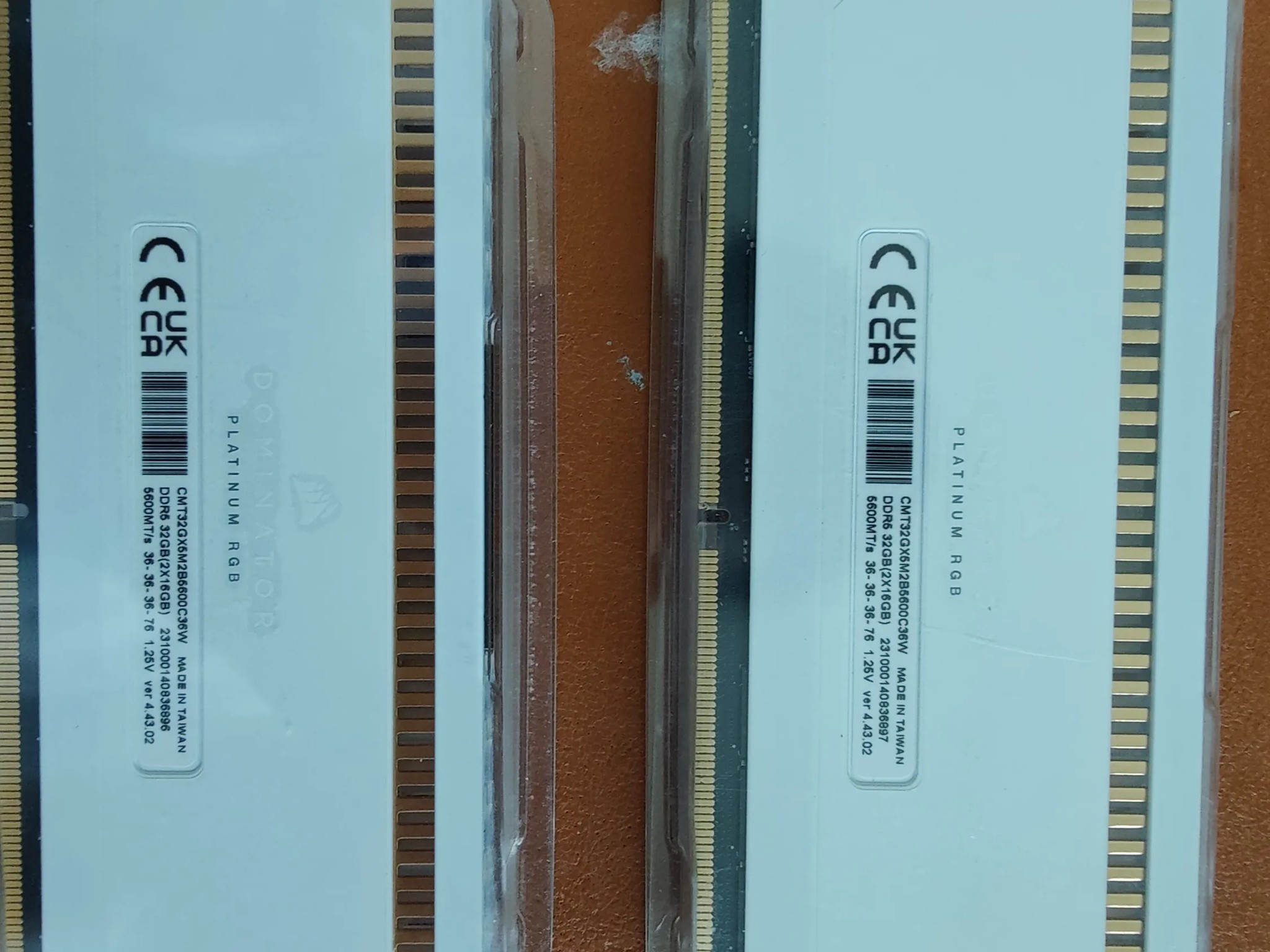 Corsair Dominator Platinum 5600mhz white 32 gb