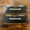 32GB Corsair Vengeance RGB PRO (2 x 16GB) DDR4 DRAM 3200MHz C16 Memory Kit — Black