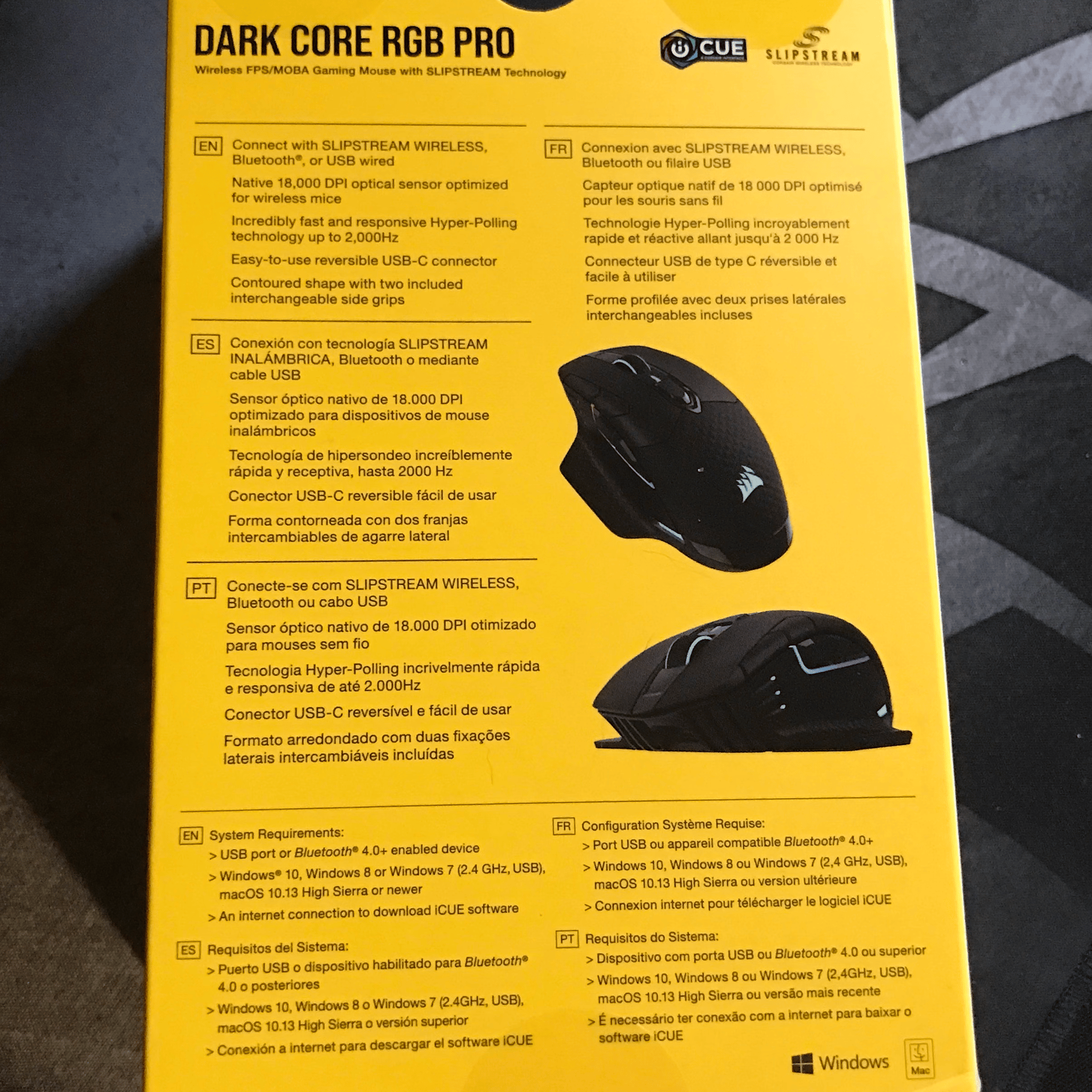 Corsair Dark Core RGB Pro Gaming Mouse