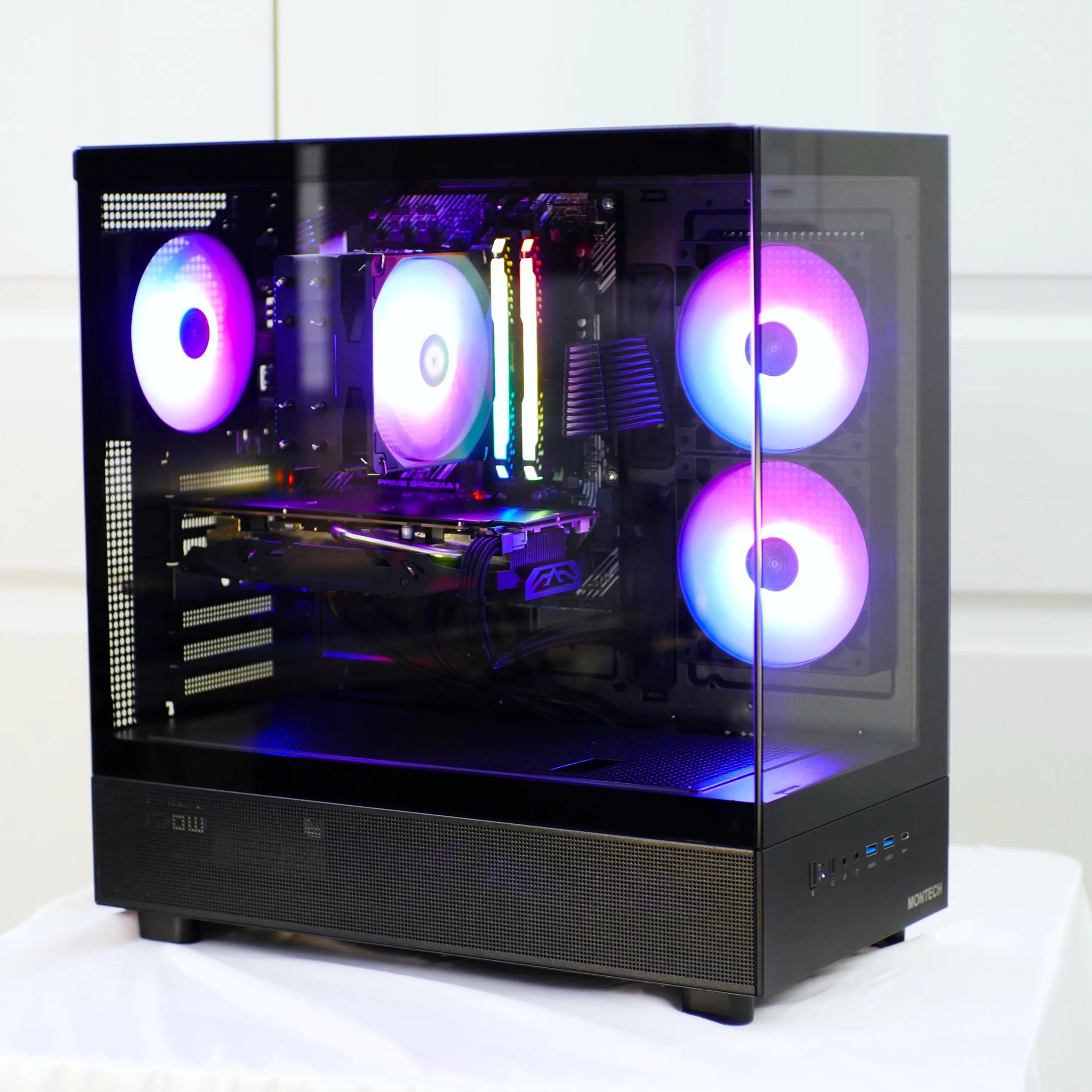 SALE! 1080p Gaming PC Ryzen 7 2700x, RX 580, 1TB, 16GB RAM WIFI