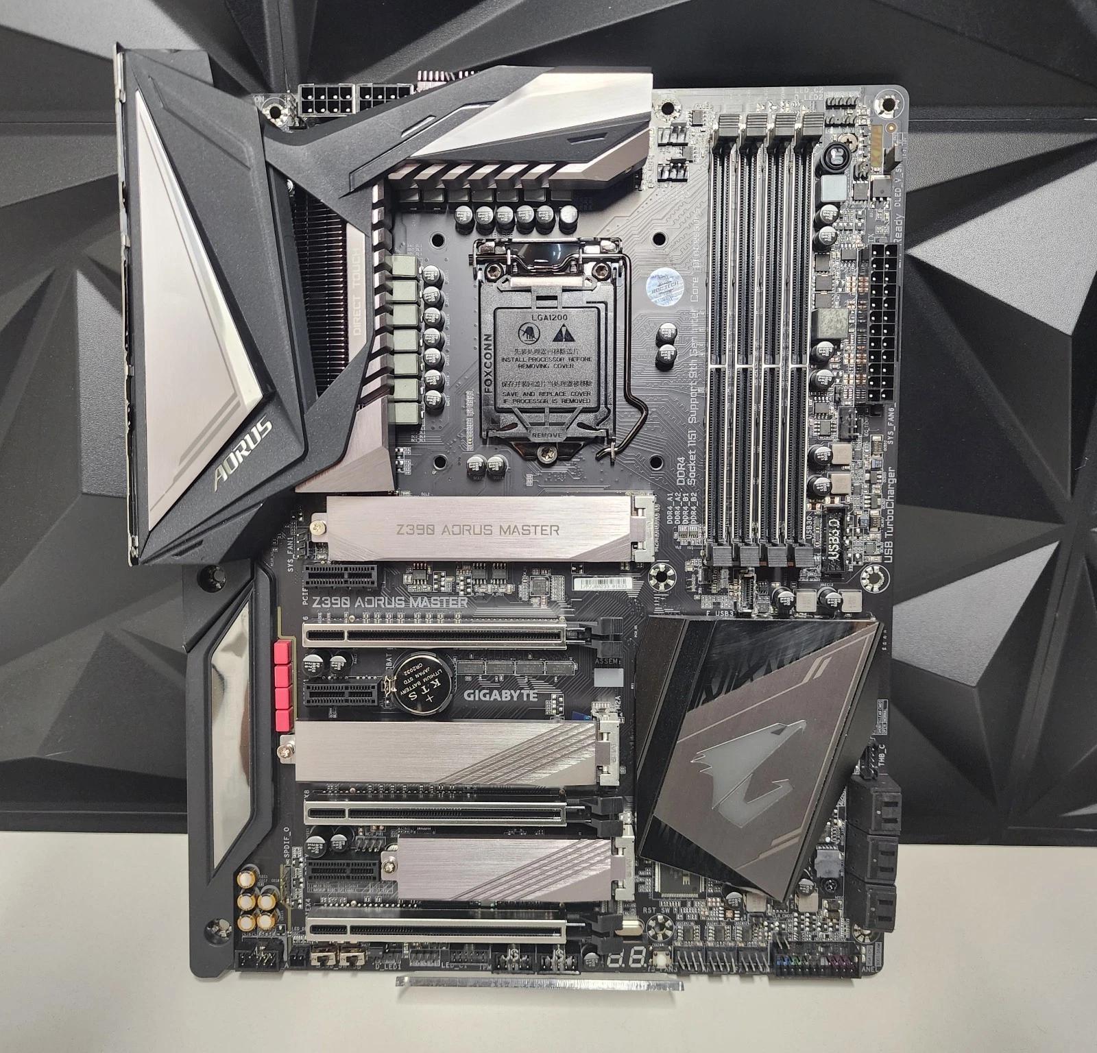 UPDATED BIOS GIGABYTE Z390 AORUS MASTER WIFI DDR4 LGA1151 ATX MOTHERBOARD