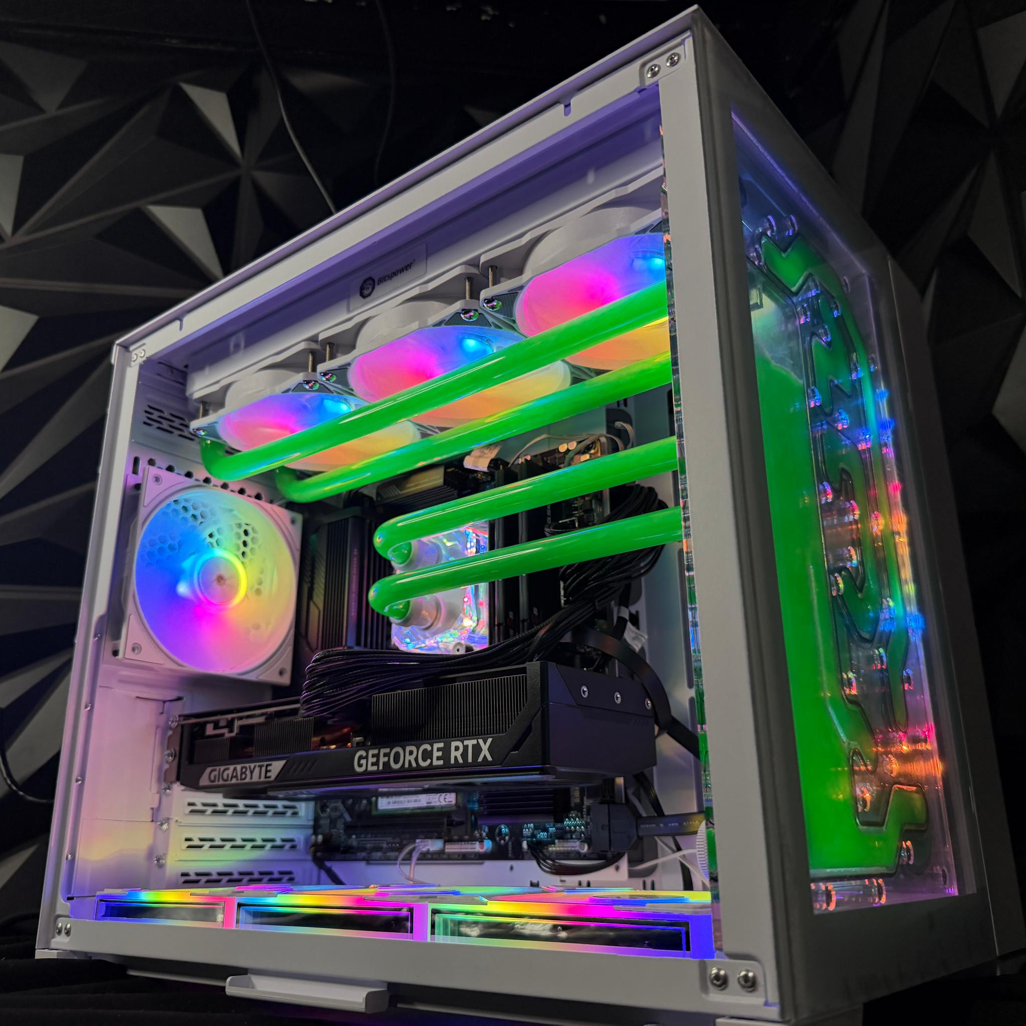 ☢️💚 GAMMA RAY 💚☢️7800X3D | RTX 5070| 2.25 TB NVMe| 32 GB DDR5| 850W Gold PSU