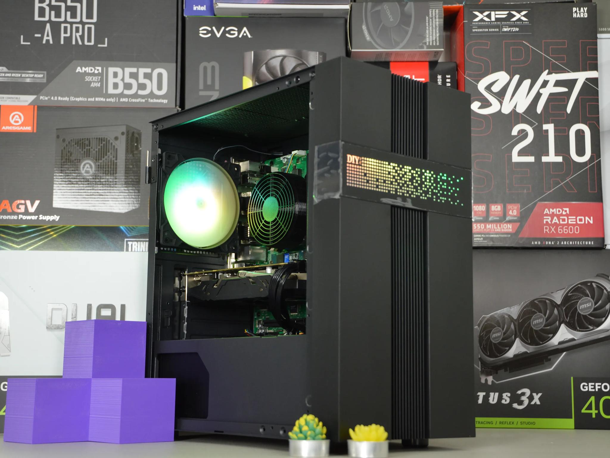 ⚫️🌎| RX 580 8GB | INTEL i5 8400 | 16GB DDR4 RAM | 1TB NVME SSD | Midnight Earth |