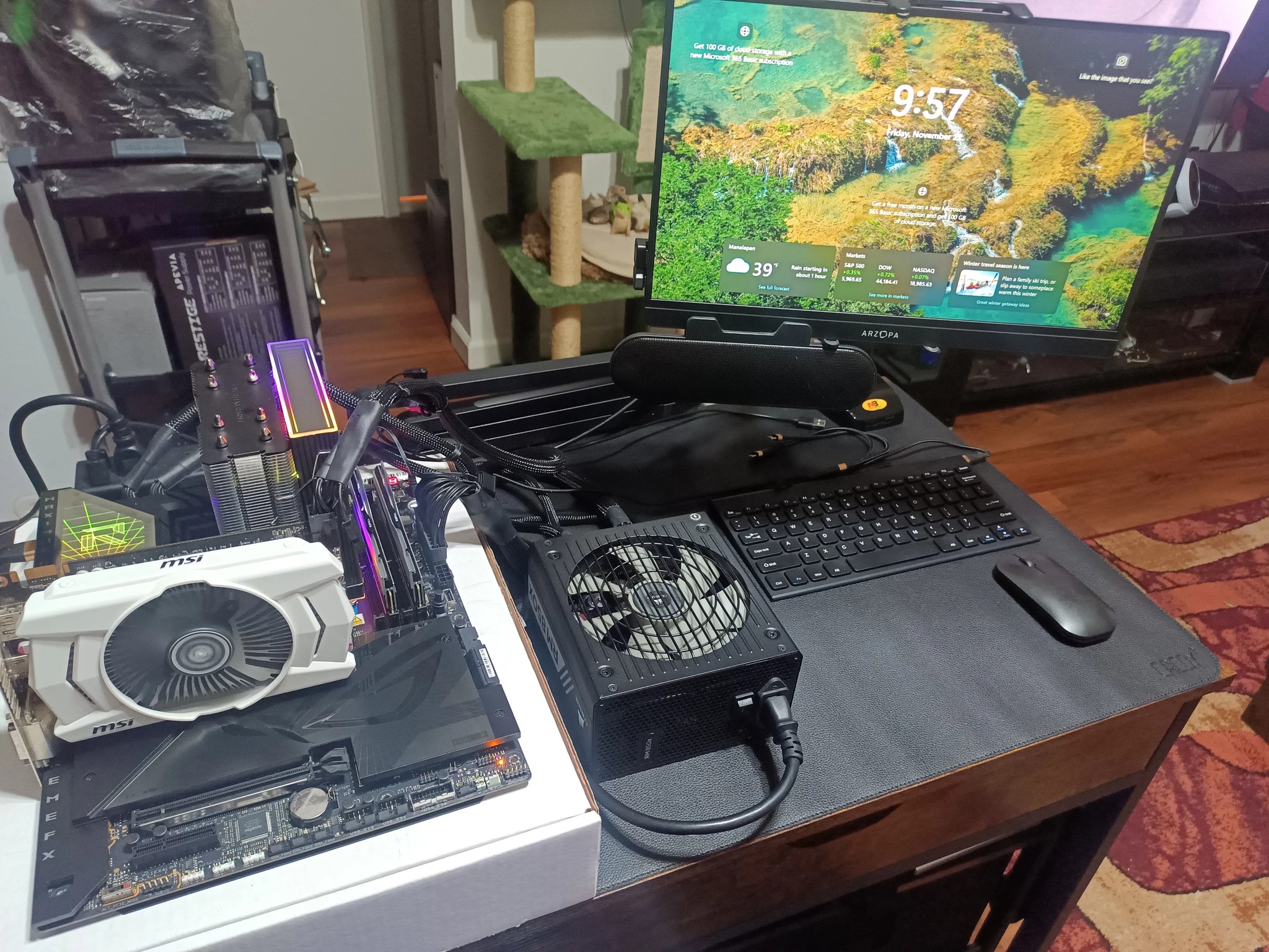 CYBER DEAL !! SWEET COMBO!!! Rog z790 Maximus Dark Hero w/ I7 14700k 32GB Ram, 1 TB M.2