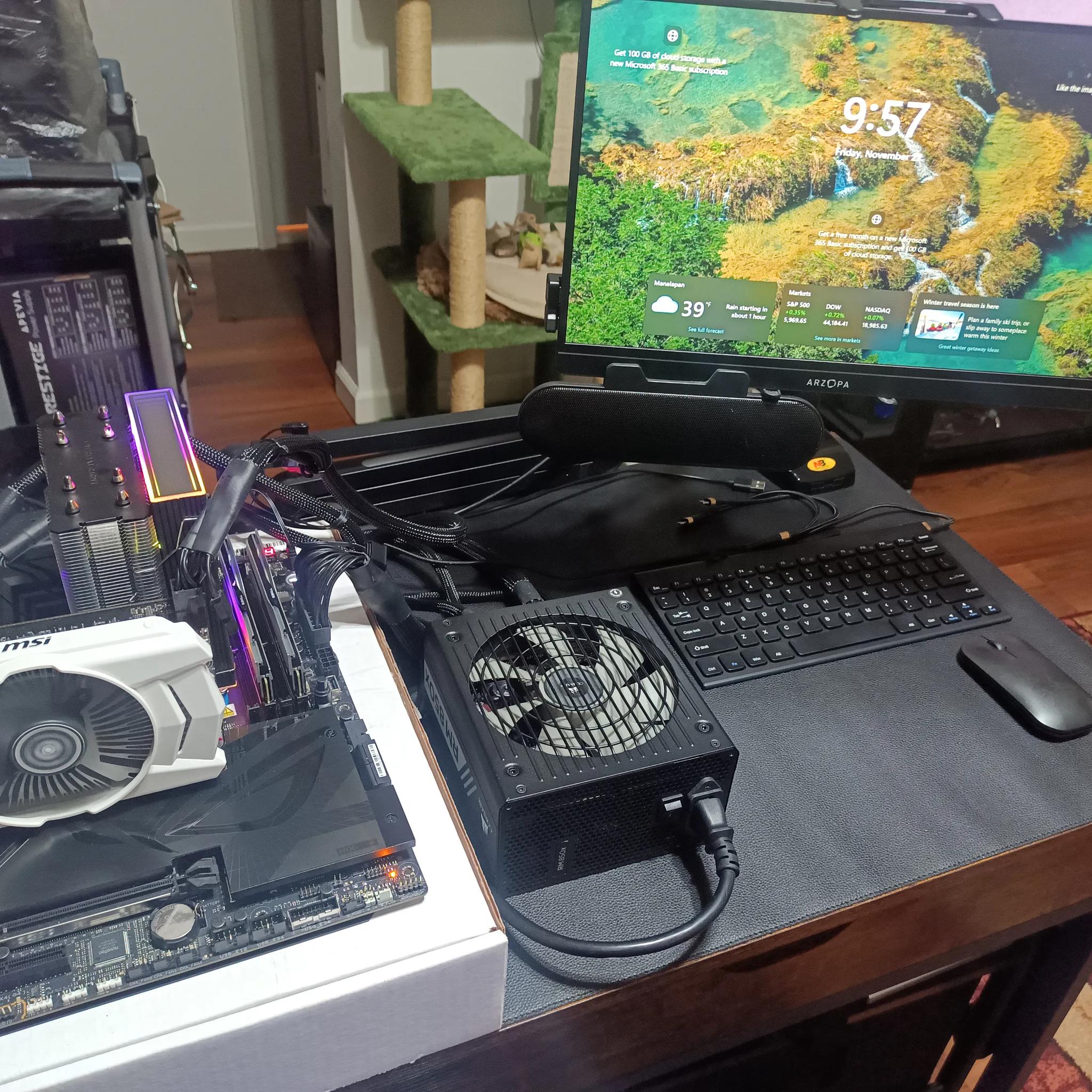 CYBER DEAL !! SWEET COMBO!!! Rog z790 Maximus Dark Hero w/ I7 14700k 32GB Ram, 1 TB M.2