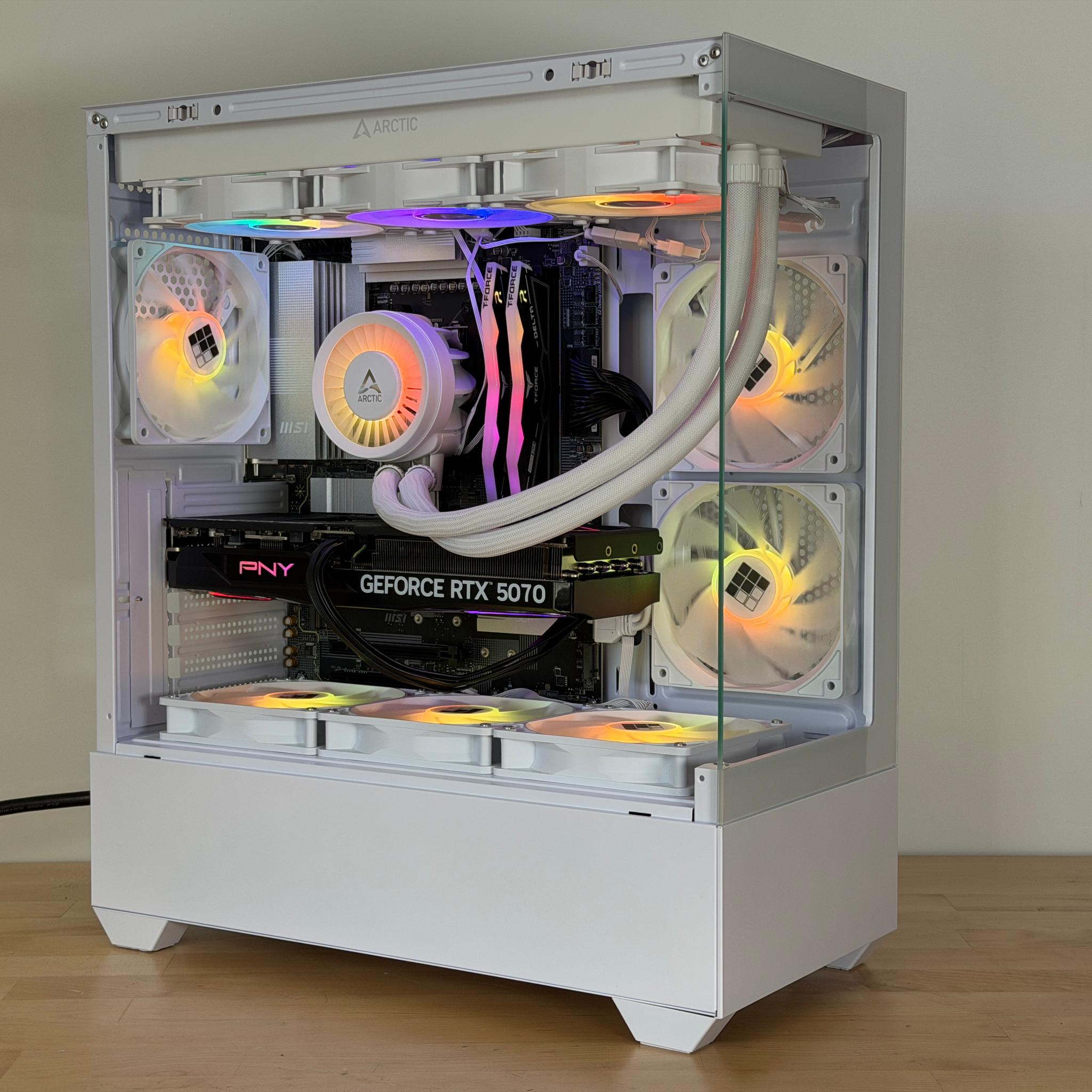 RTX 5070 Ryzen 7 9800x3d Gaming PC With 2tb ssd and 32gb DDR5