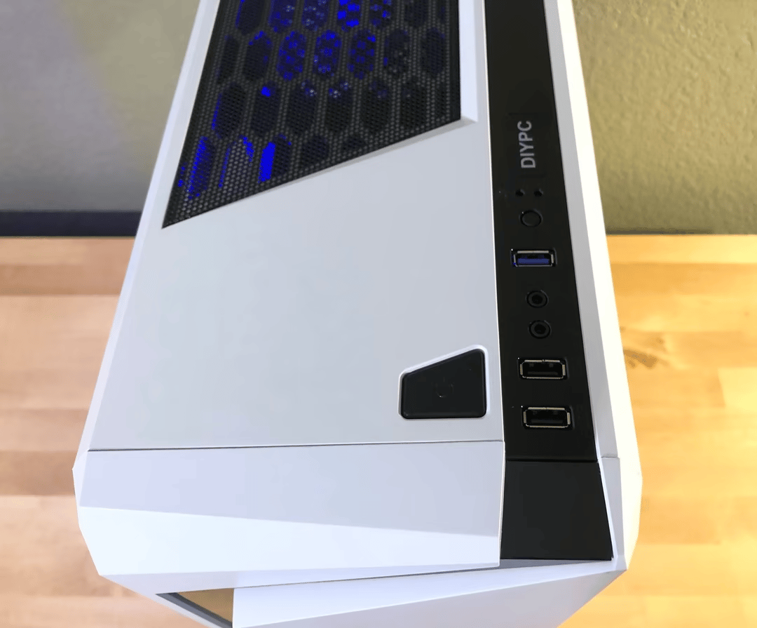 White Entry-Level Gaming PC