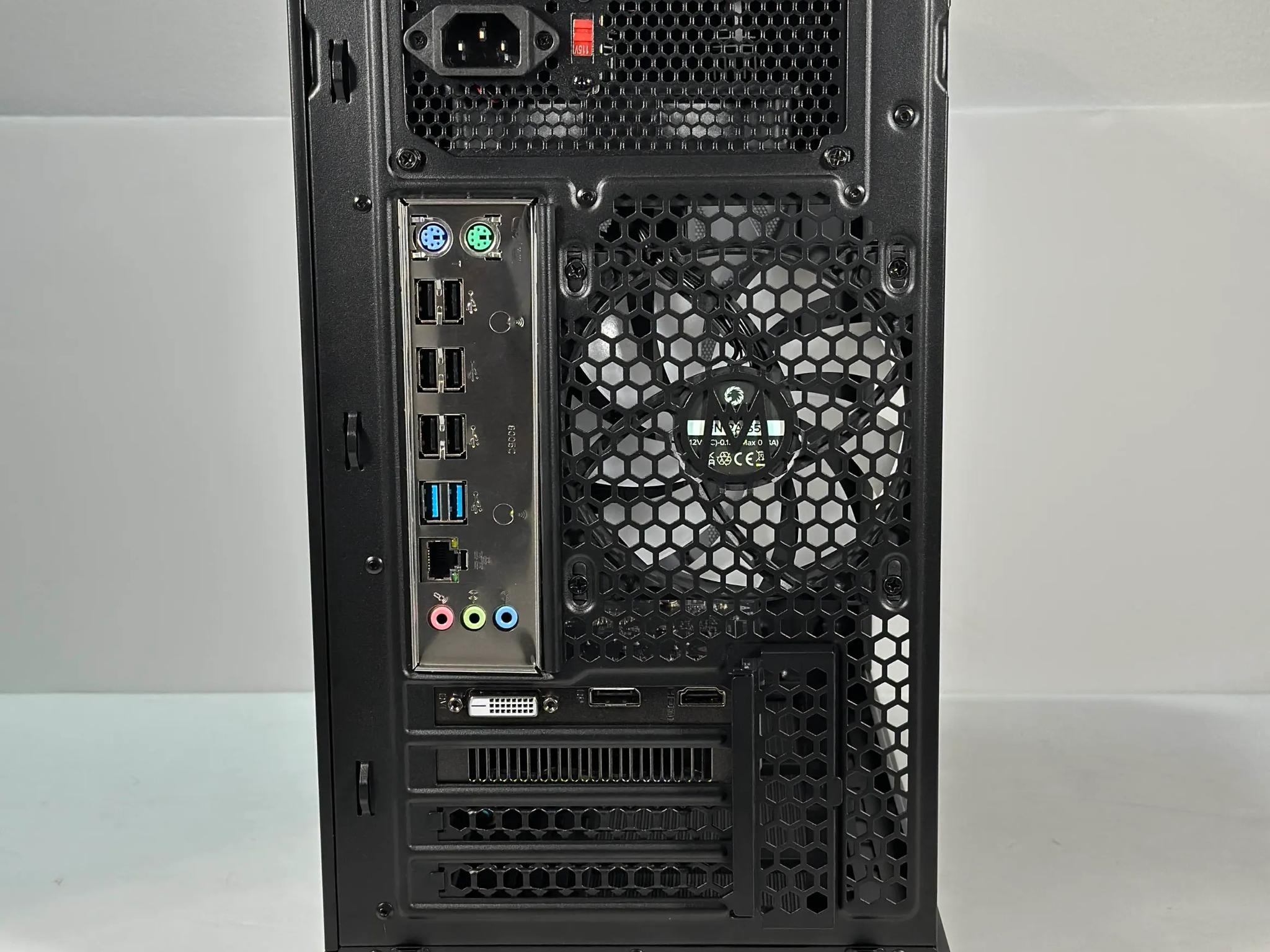 Intel i7 6 Core | GeForce GTX 1650 | 16GB RAM | 512GB SSD | WIFI | 1080p Black Gaming PC