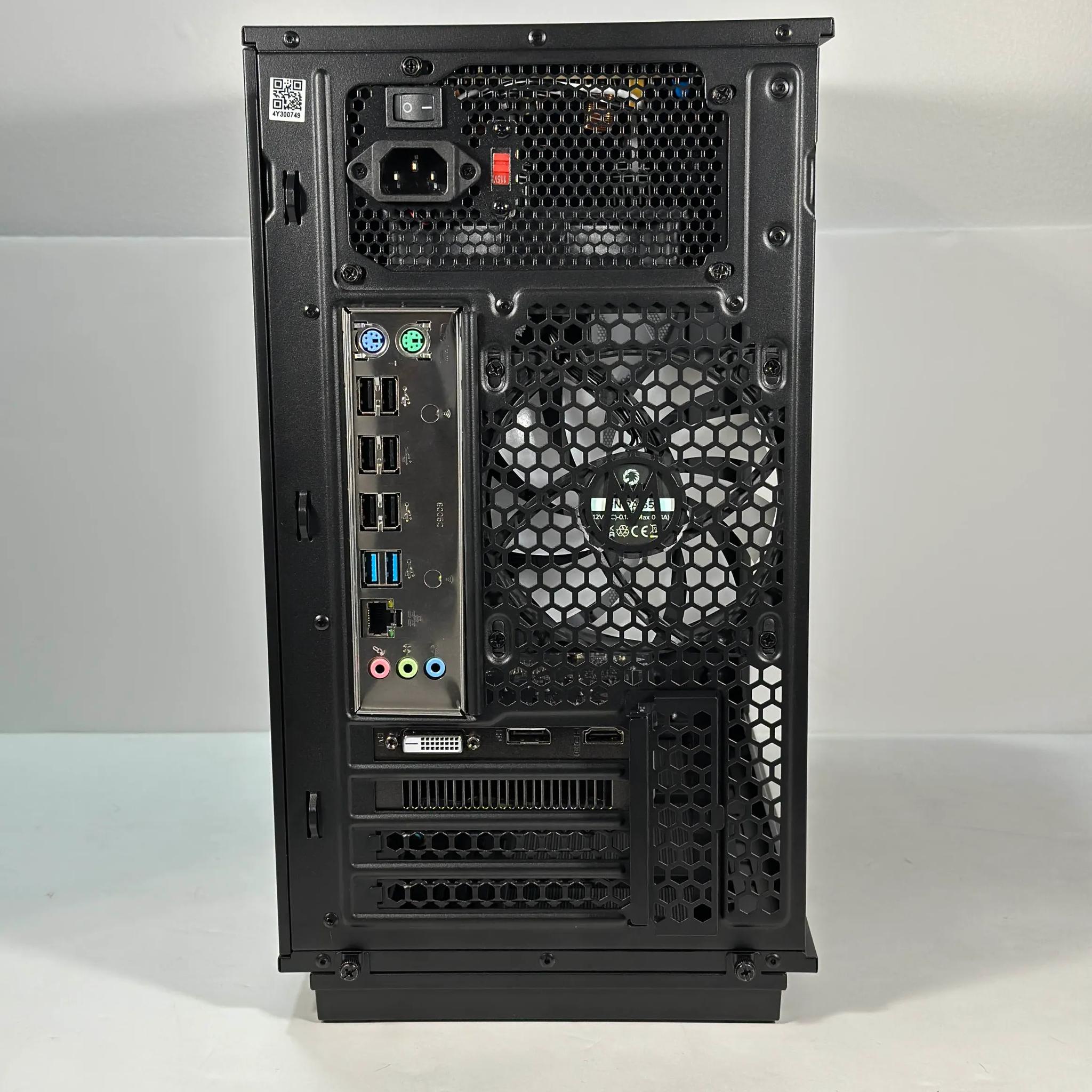 Intel i7 6 Core | GeForce GTX 1650 | 16GB RAM | 512GB SSD | WIFI | 1080p Black Gaming PC
