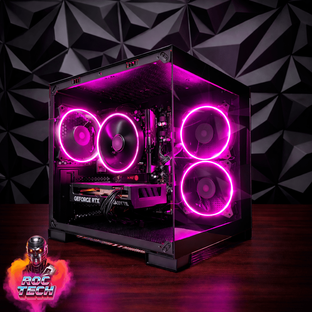 🧊 CUBEX Gaming PC | Ryzen 5 3500 | RTX 4060 | 16GB RAM | RGB