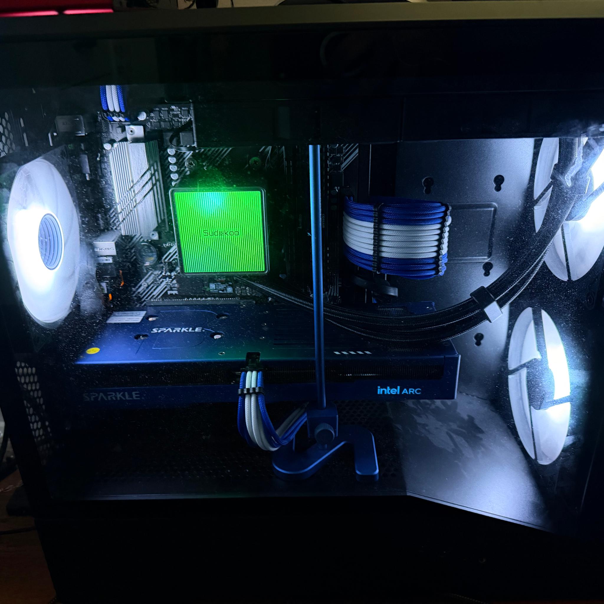 Arc B580 Custom Gaming PC - Ryzen 7 5800XT, 8GB RAM, 1TB NVMe SSD