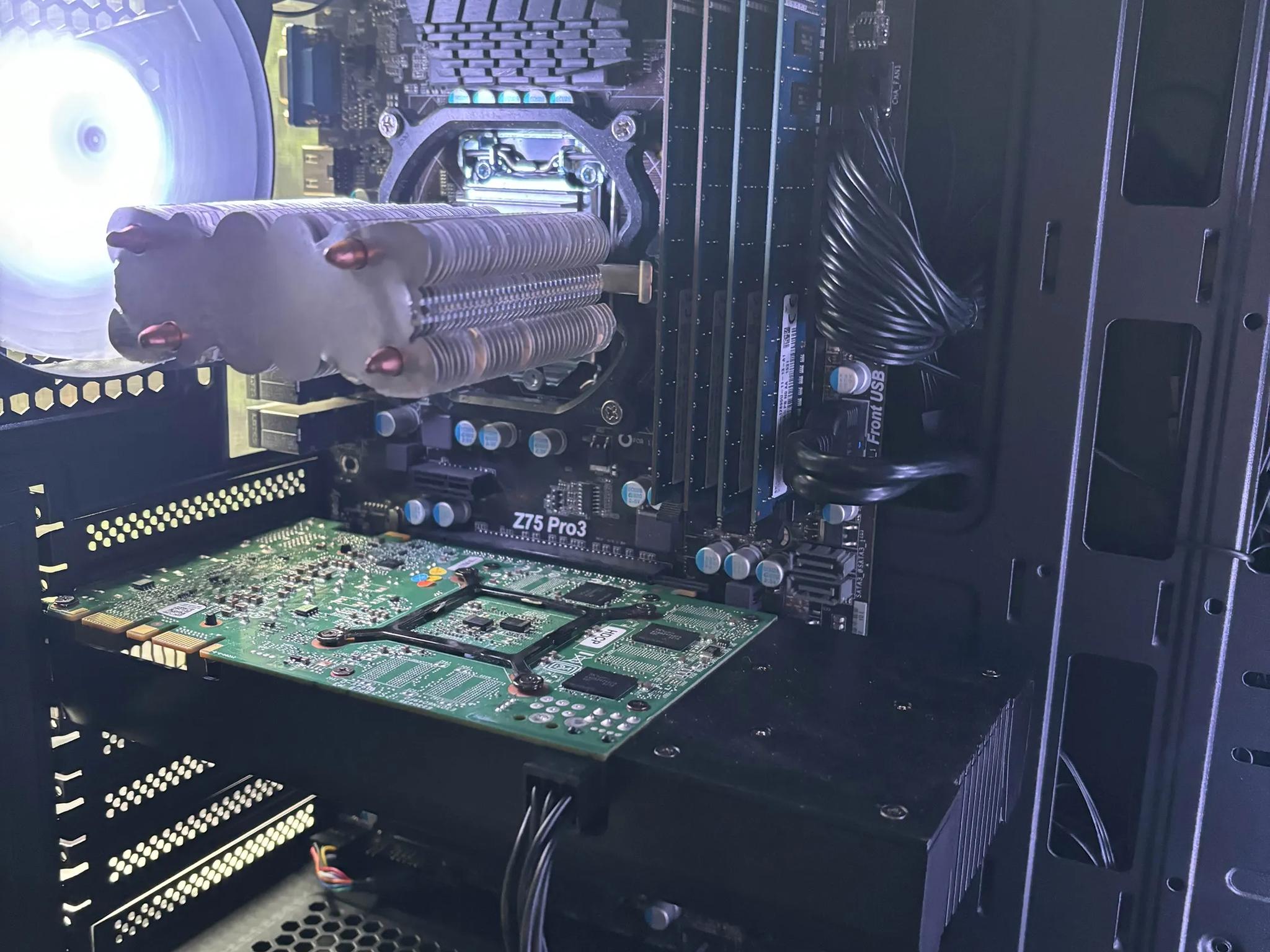 GAMING PC i5 16GB NVIDIA GTX 760 RGB Lighting RGB Fans Computer