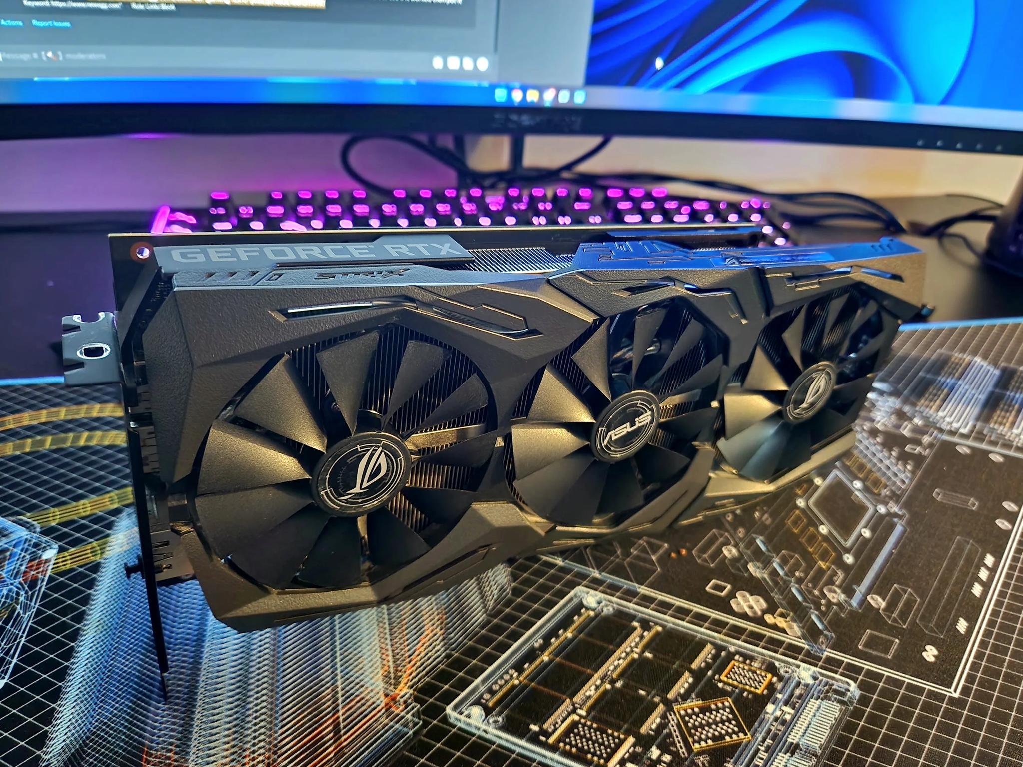 Asus GeForce RTX 2070 8 GB STRIX GAMING Video Card