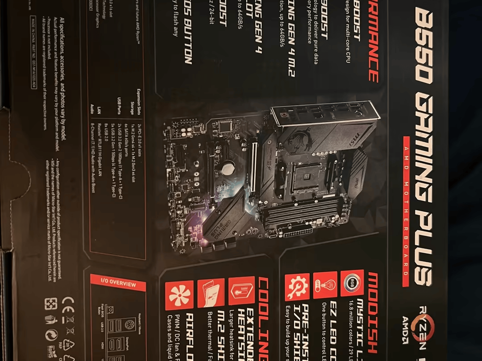 MSI MPG B550 GAMING PLUS
