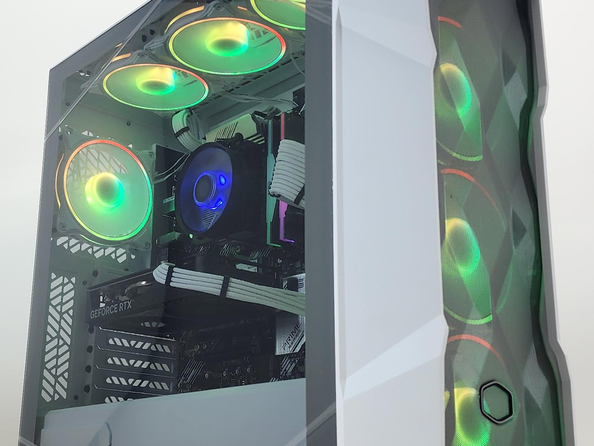 Gaming PC Ryzen 7 5700X 16GB RAM 500GB SSD RTX 4060 8GB Windows 11 Computer