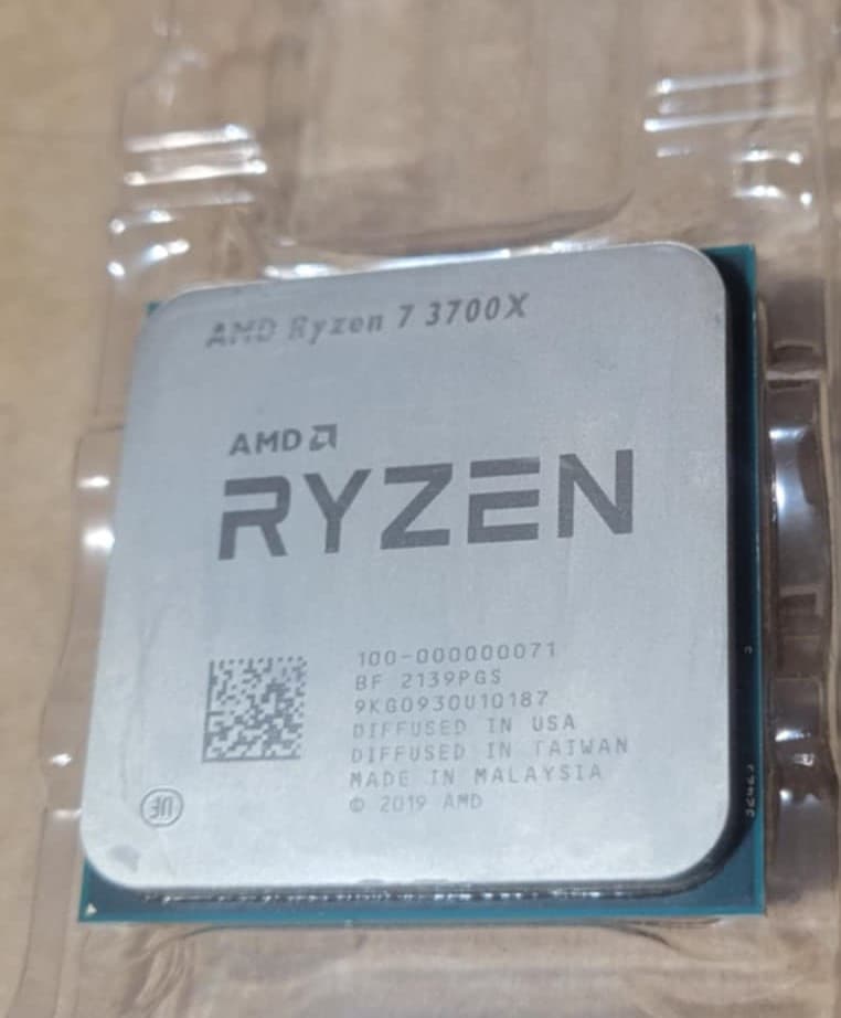 AMD Ryzen 7 3700X Processor   CPU ONLY