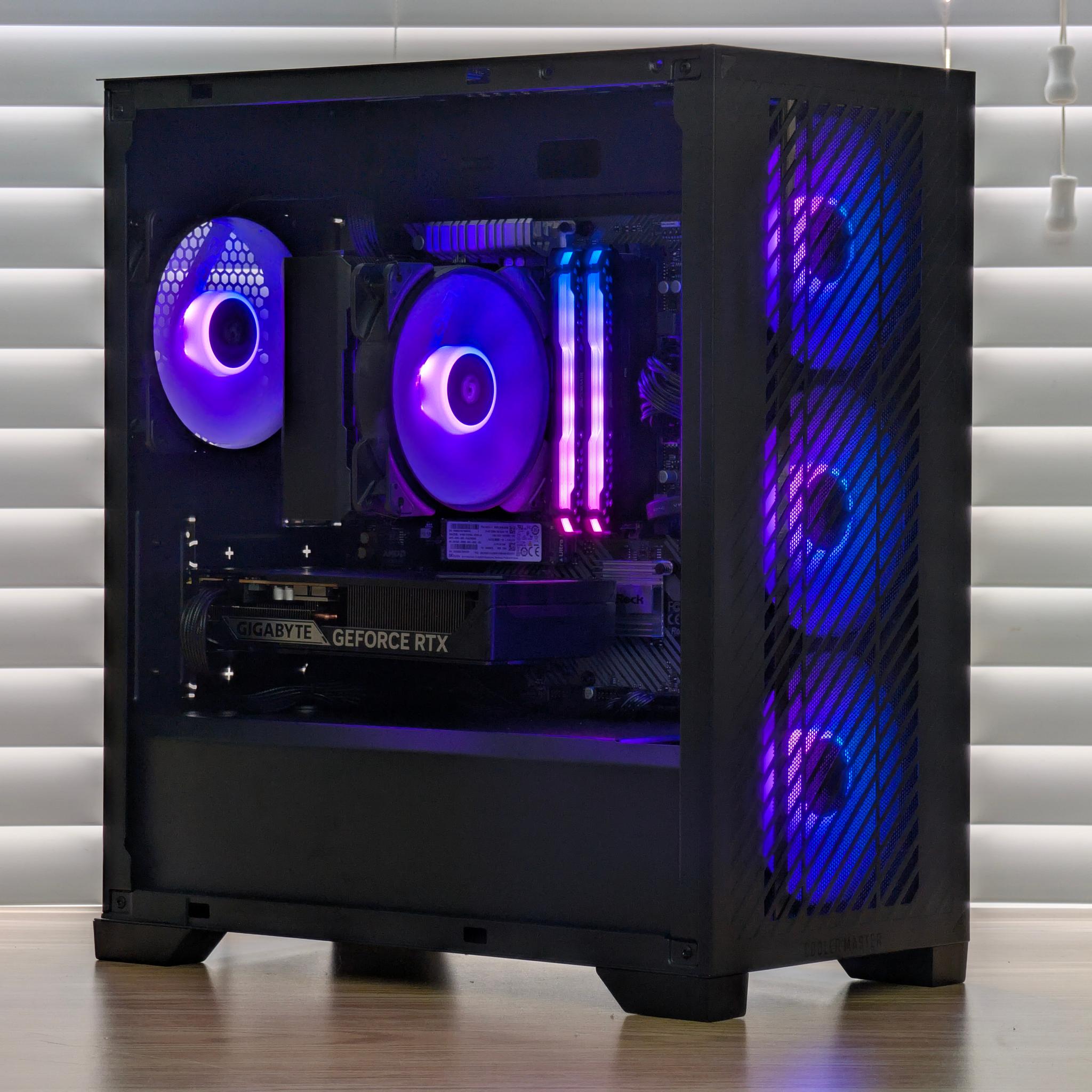 💜🖤Ryzen 9 3900x | RTX 5060 | 32GB DDR4 | Gaming PC🖤💜