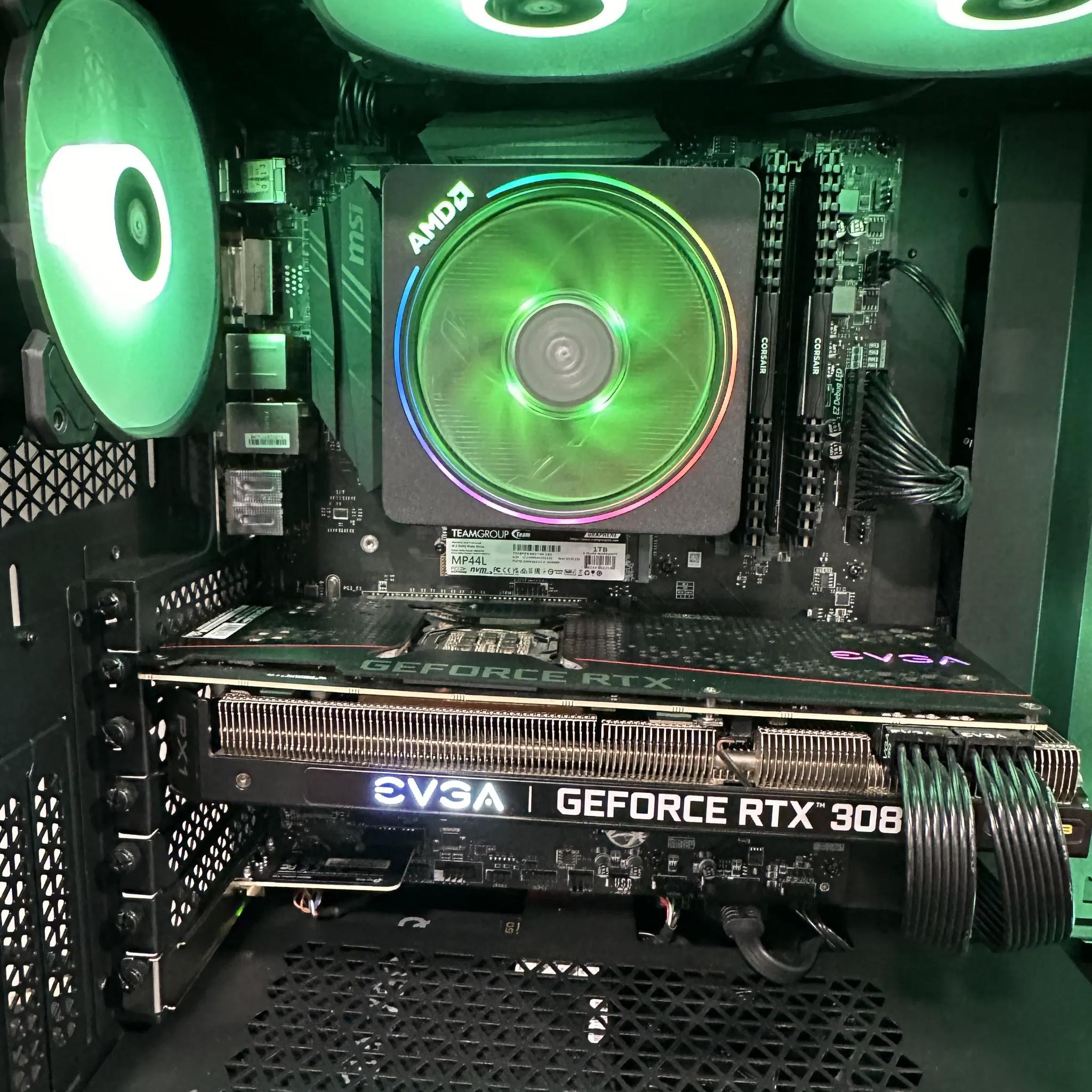 RTX 3080 - AMD RYZEN 9 3900X - 64 GB RAM - 1 TB SSD - GAMING PC