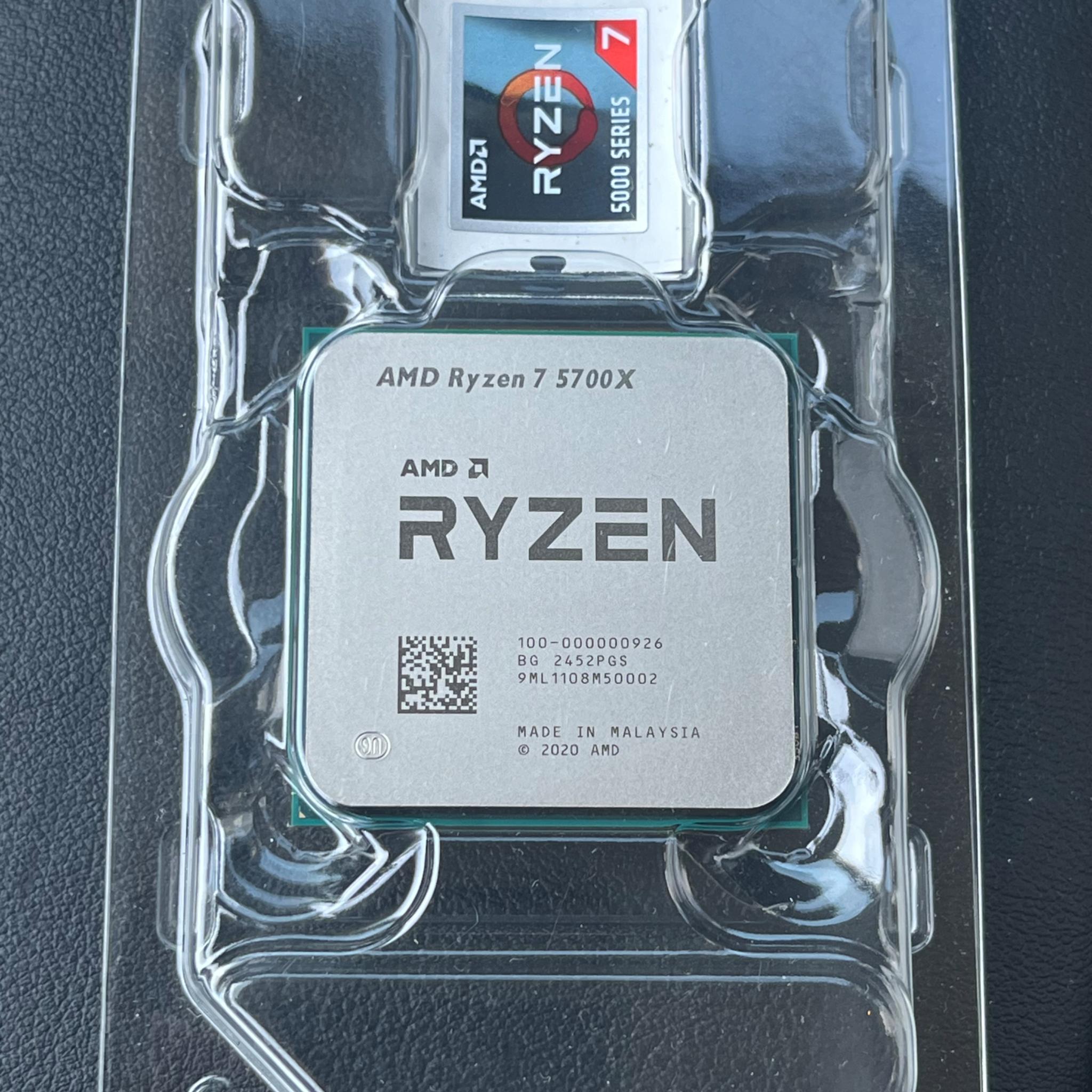 Ryzen 7 5700x NEW
