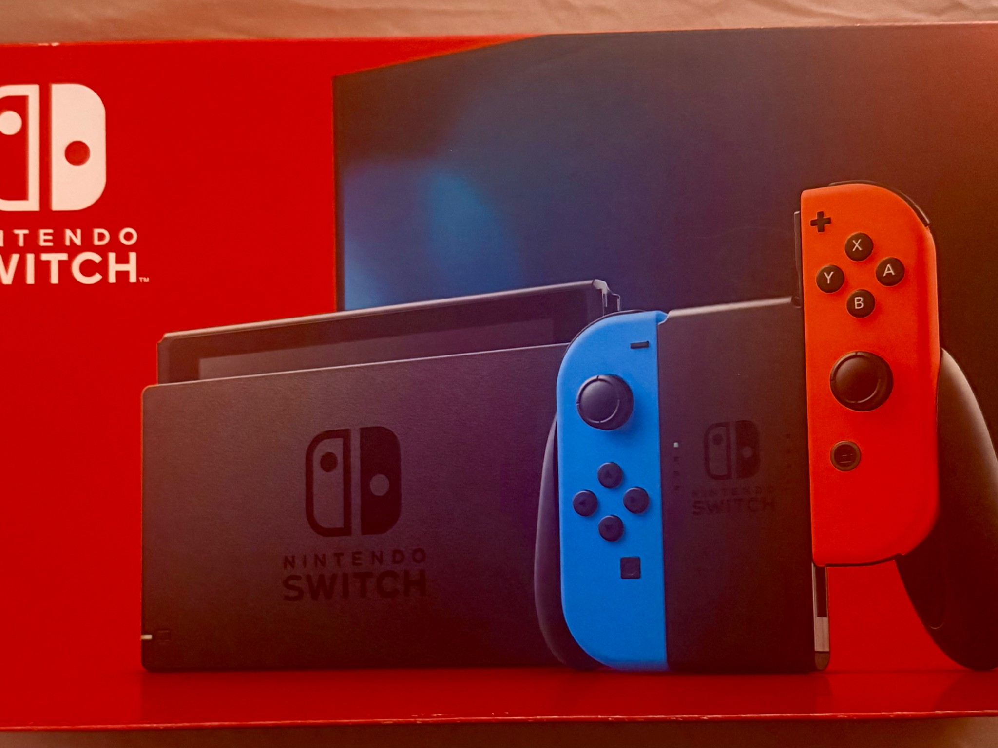 Nintendo Switch Console w/ 3 Games and 2 Joy-cons