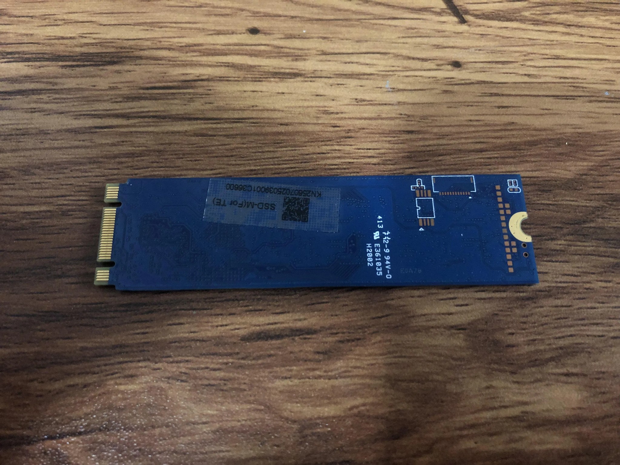Kingston 256GB NVMe SSD